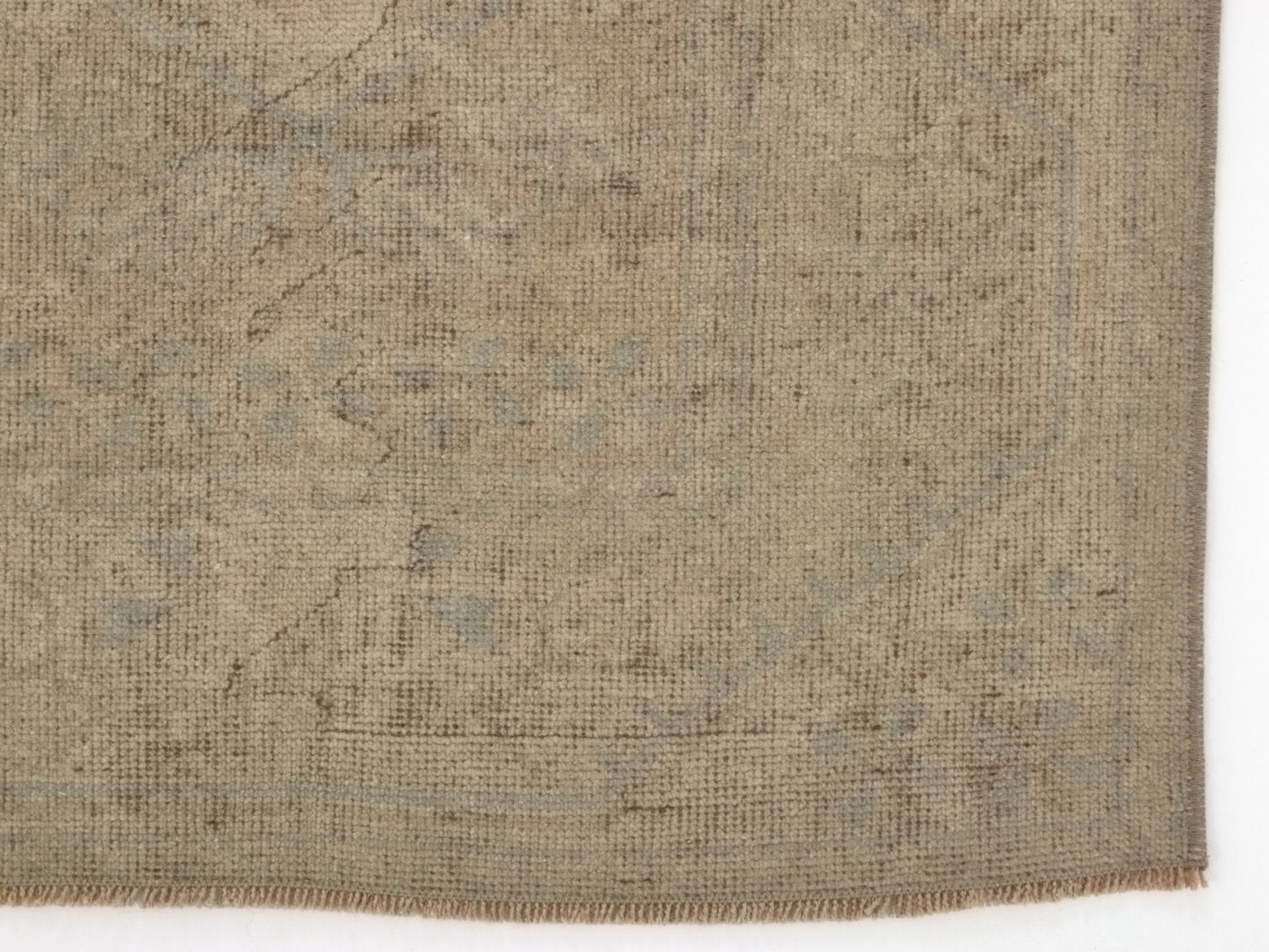 Turkish Vintage Oushak Runner Rug, 3x9 Rug Runner, Carpet Runner, Entryway rug, Hallway rug, Kitchen rug, Runner, Anatolia rug, 9566