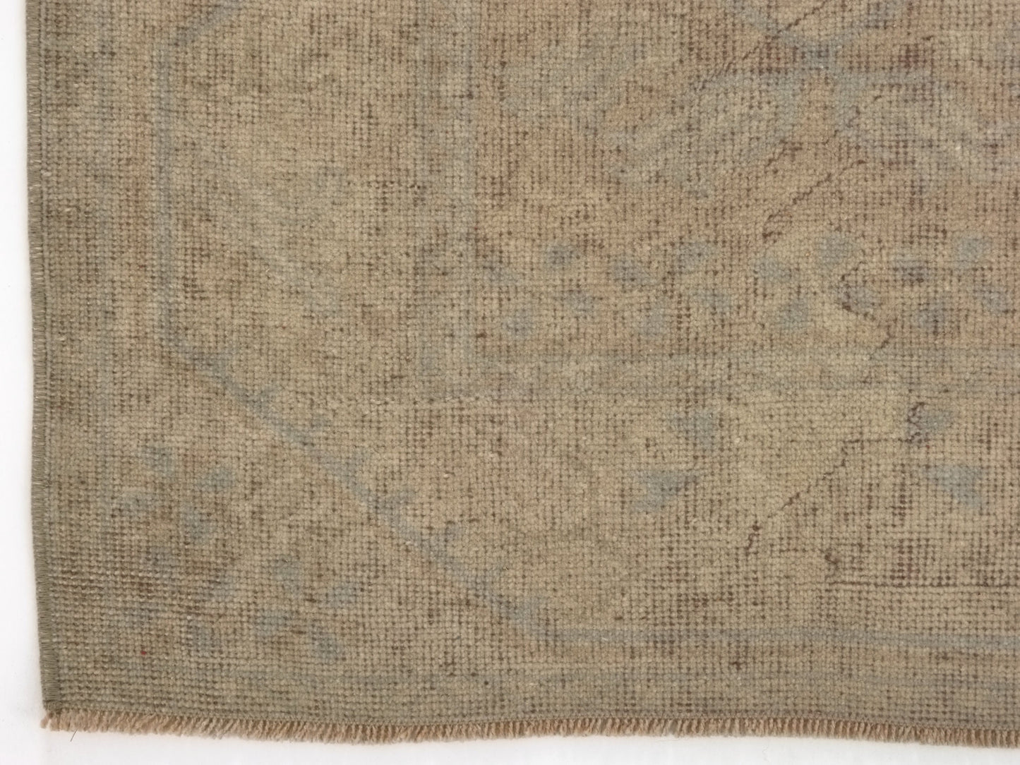 Turkish Vintage Oushak Runner Rug, 3x9 Rug Runner, Carpet Runner, Entryway rug, Hallway rug, Kitchen rug, Runner, Anatolia rug, 9566