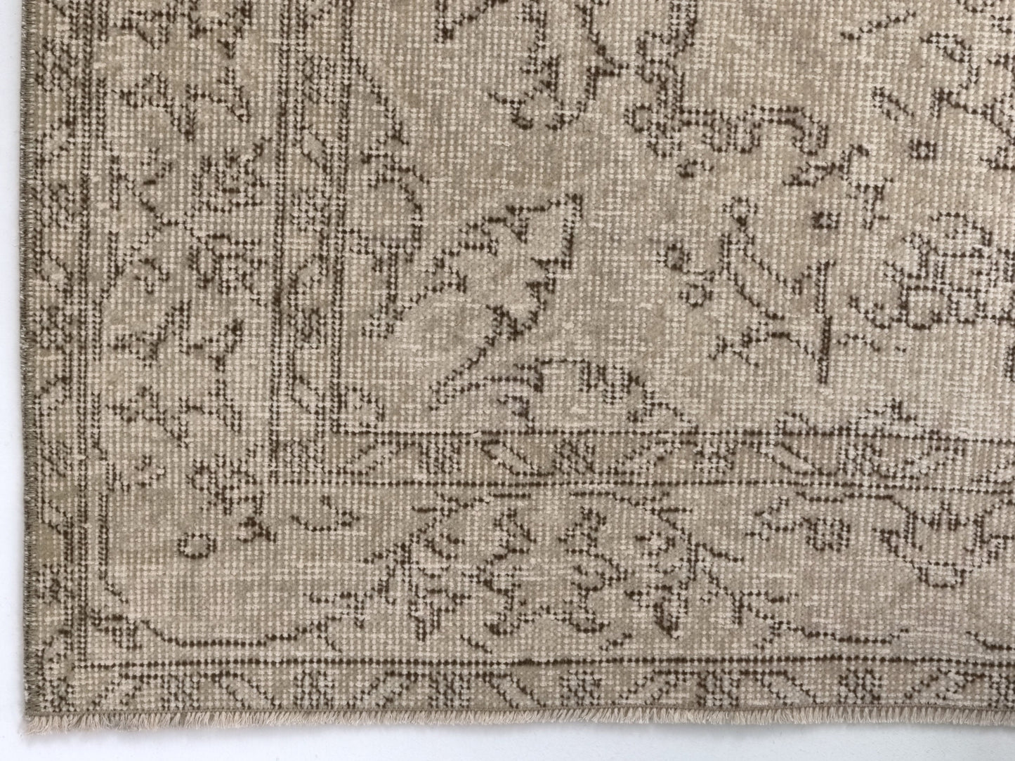 6x10 Rug Oushak, Turkish Vintage Rug, Beige Area Handmade Rug, Carpet rug, Wool Rug, Living room rug, Turkish Carpet, Anatolia rug, 9575