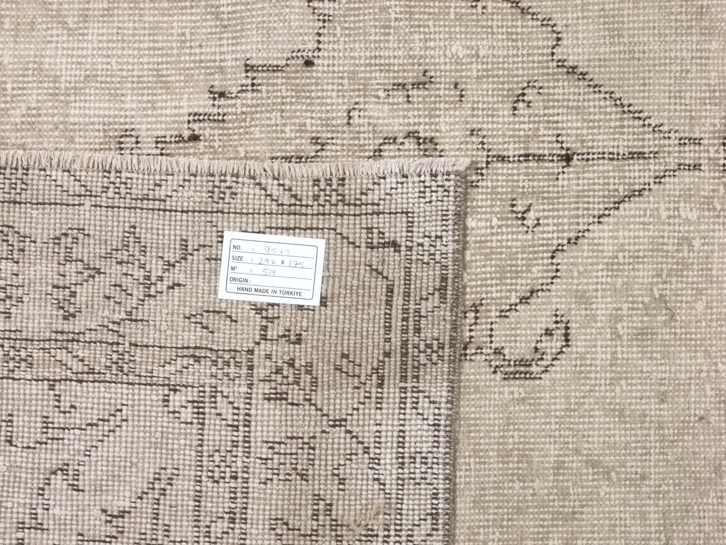 6x10 Rug Oushak, Turkish Vintage Rug, Beige Area Handmade Rug, Carpet rug, Wool Rug, Living room rug, Turkish Carpet, Anatolia rug, 9575