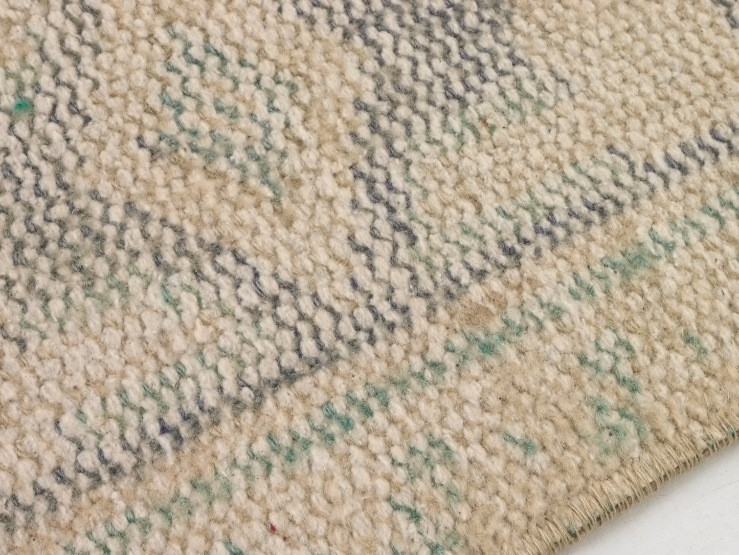 Muted Oushak Rug, Vintage Turkish Oushak Rug, 6x9 Turkish Rug, Beige Rug, Antique rug, Old Rug, Handmade rug,Area rug 7x10,Neutral rug,9483
