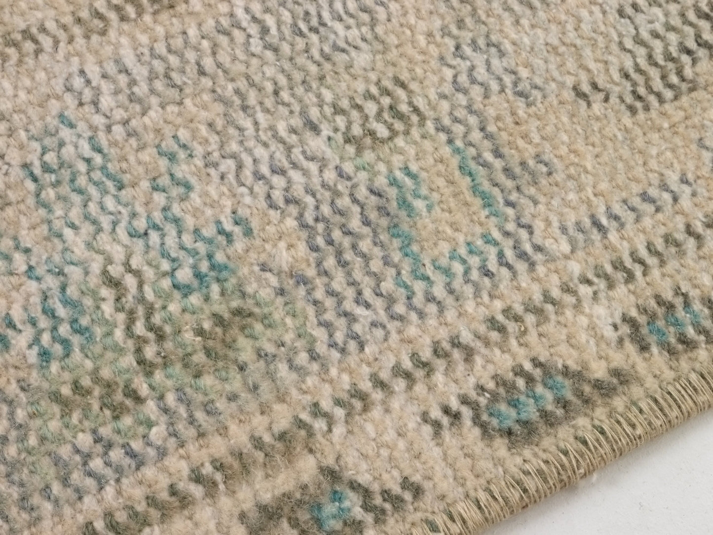 Turkish Neutral Rug, Vintage Rug, Area Rug, Beige Rug 6x9, Faded Rug, Muted Handmade Oushak Rug, Bedroom rug, Entryway rug, 9479