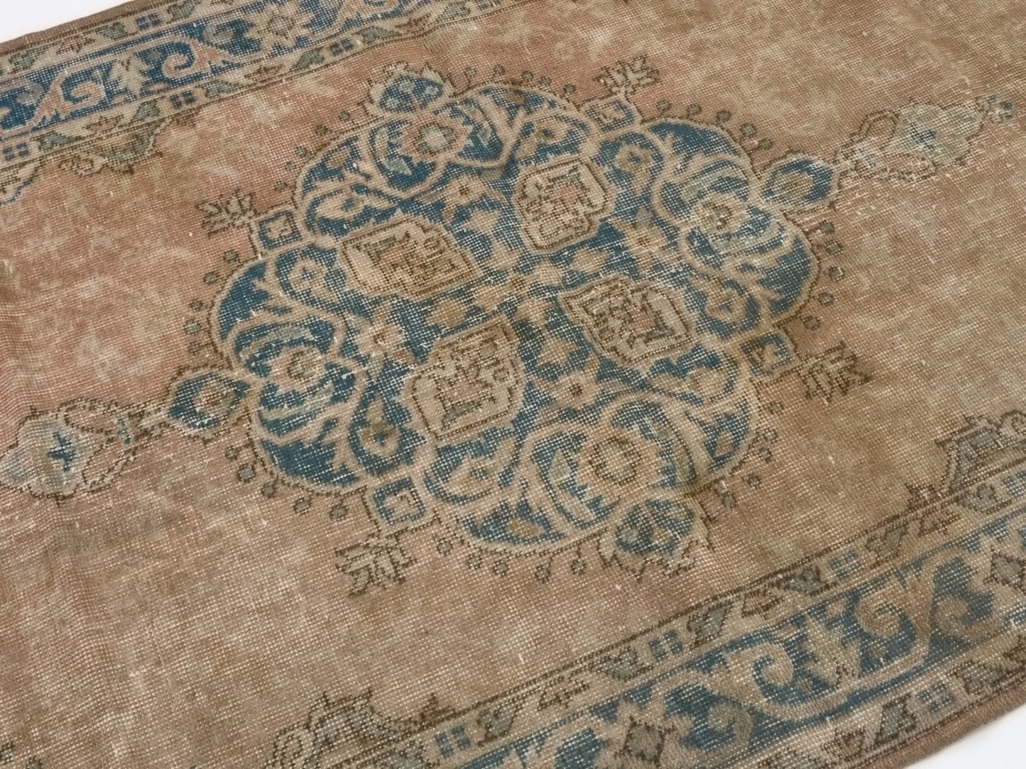 Oushak Rug, Anatolia Rug, Faded rug, Muted rug, Turkish rug, Carpet rug, Area rug 4x7, Handmade rug, Turkey rug,Bohemian rug,Pastel rug,8808