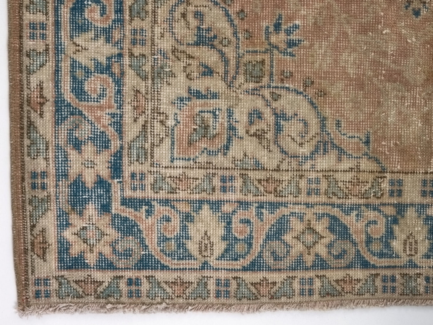 Oushak Rug, Anatolia Rug, Faded rug, Muted rug, Turkish rug, Carpet rug, Area rug 4x7, Handmade rug, Turkey rug,Bohemian rug,Pastel rug,8808