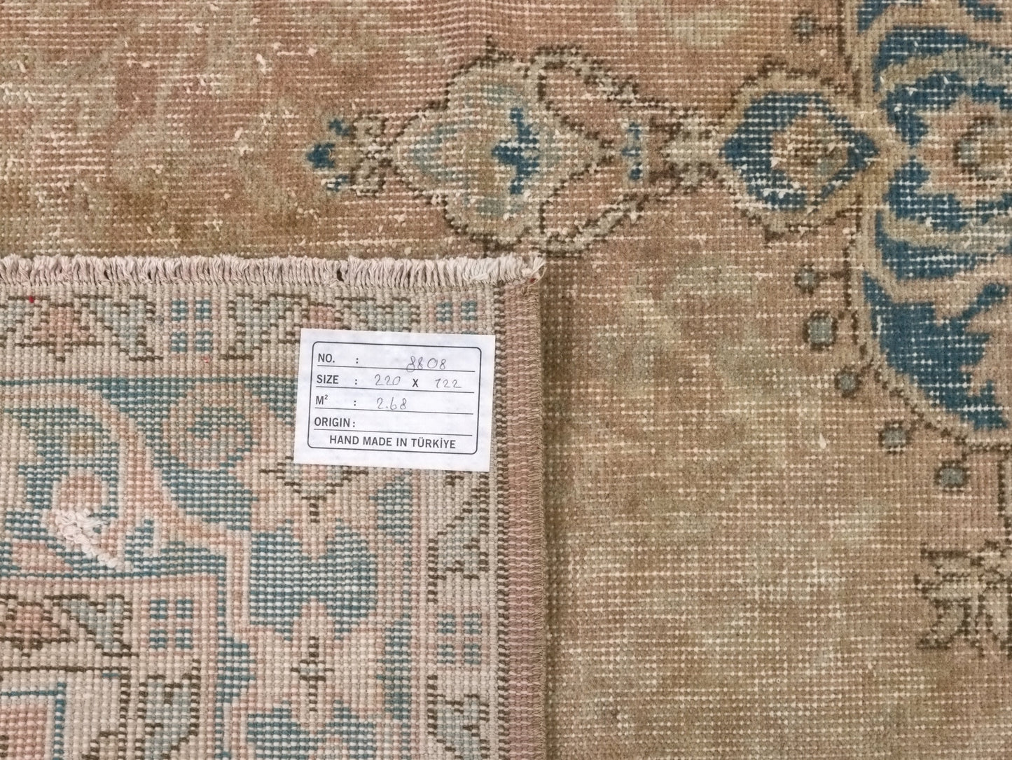 Oushak Rug, Anatolia Rug, Faded rug, Muted rug, Turkish rug, Carpet rug, Area rug 4x7, Handmade rug, Turkey rug,Bohemian rug,Pastel rug,8808