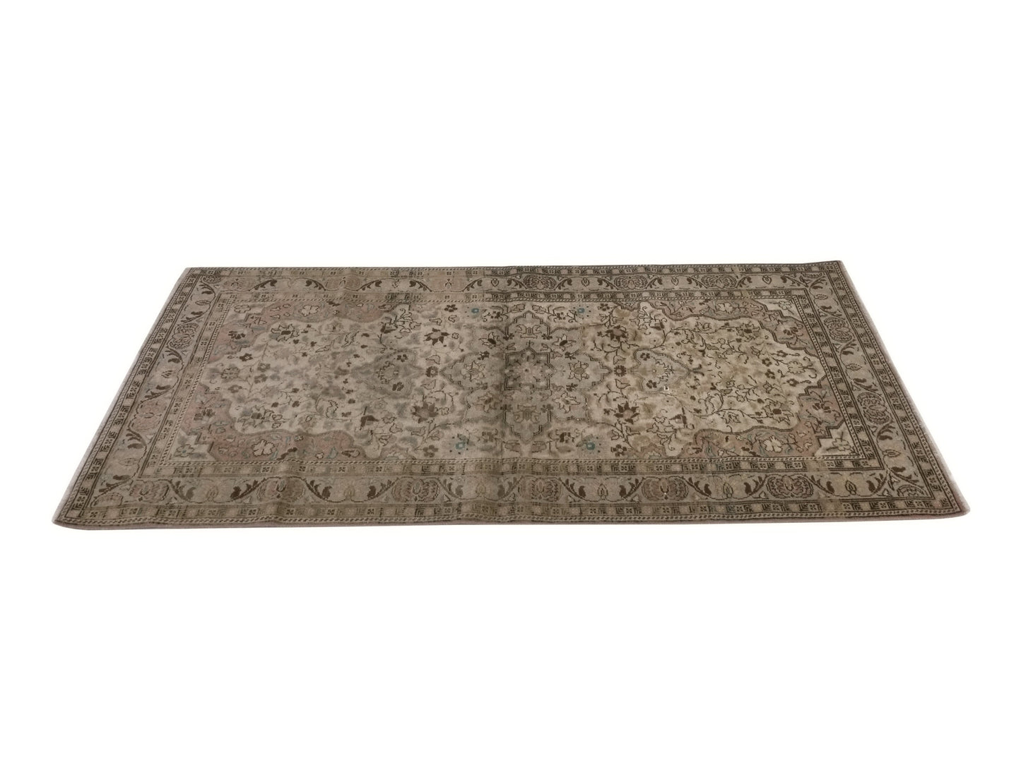 Turkish rug Antique, Oushak Rug, Vintage Old Rug, Area rug, Small Carpet rug, 3x6 Small rug, Handmade rug, Entryway rug, Anatolia rug,8769
