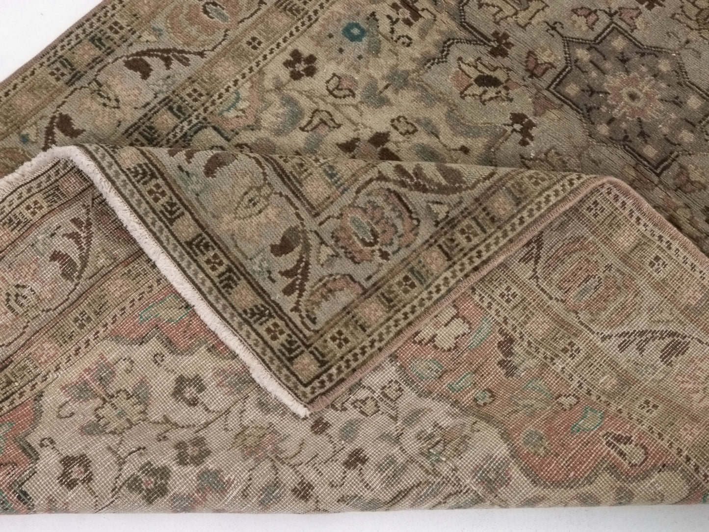 Turkish rug Antique, Oushak Rug, Vintage Old Rug, Area rug, Small Carpet rug, 3x6 Small rug, Handmade rug, Entryway rug, Anatolia rug,8769