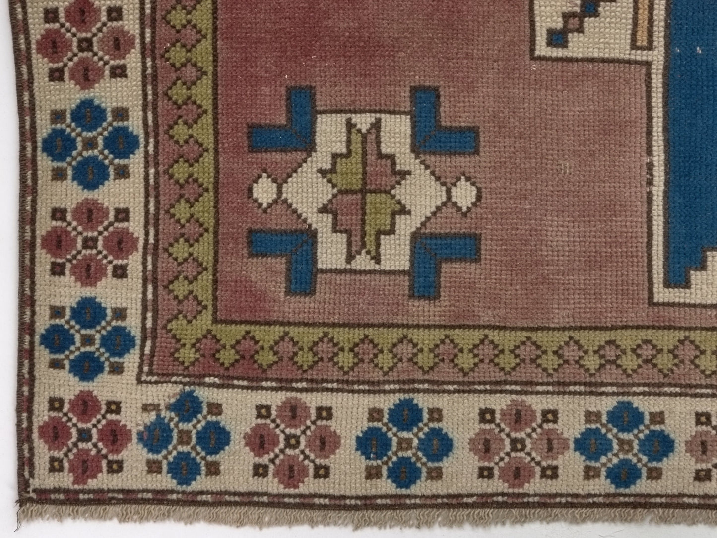 5x8 Turkish Oushak Vintage Rug, Handmade Area Carpet rug, Bedroom rug, Bohemian rug, Floor rug, Living room rug, Anatolia rug, 8762