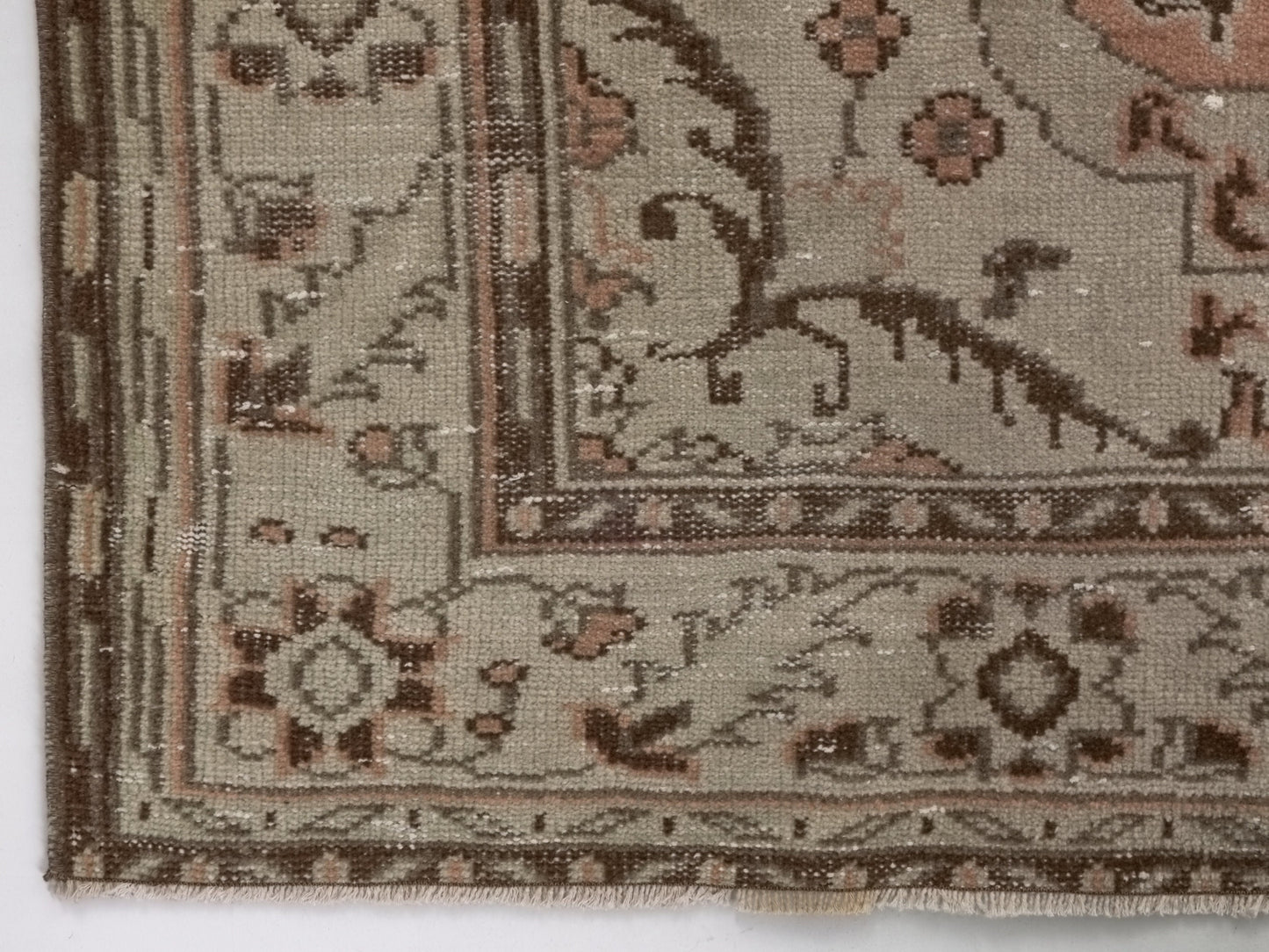 Turkish Rug, Oushak Rug, Vintage Carpet, Floral rug, Oriental rug, Ottoman rug, Vintage rug 7x10, Turkish Carpet, Handmade rug, Boho, 10231