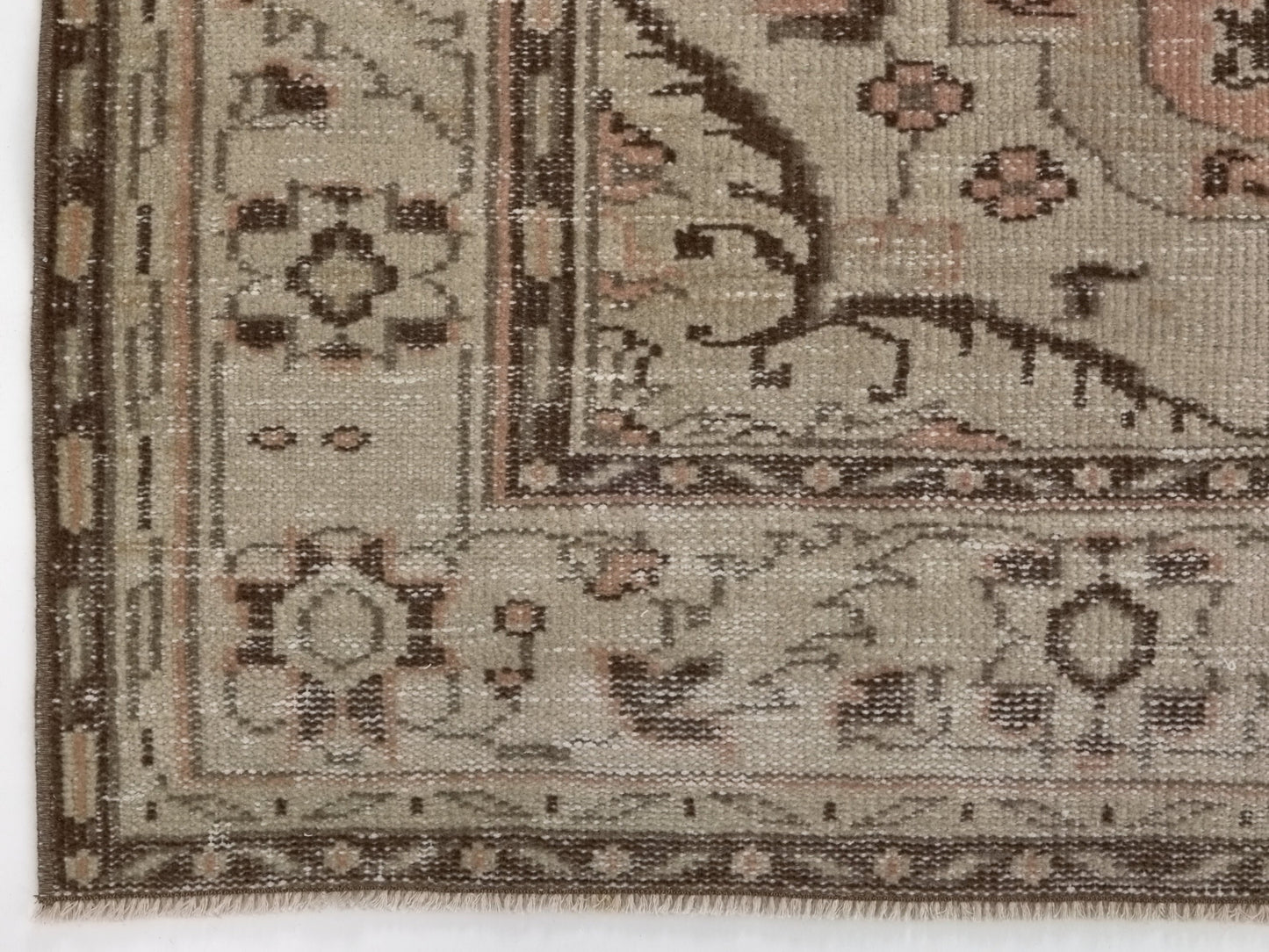 Turkish Rug, Oushak Rug, Vintage Carpet, Floral rug, Oriental rug, Ottoman rug, Vintage rug 7x10, Turkish Carpet, Handmade rug, Boho, 10231