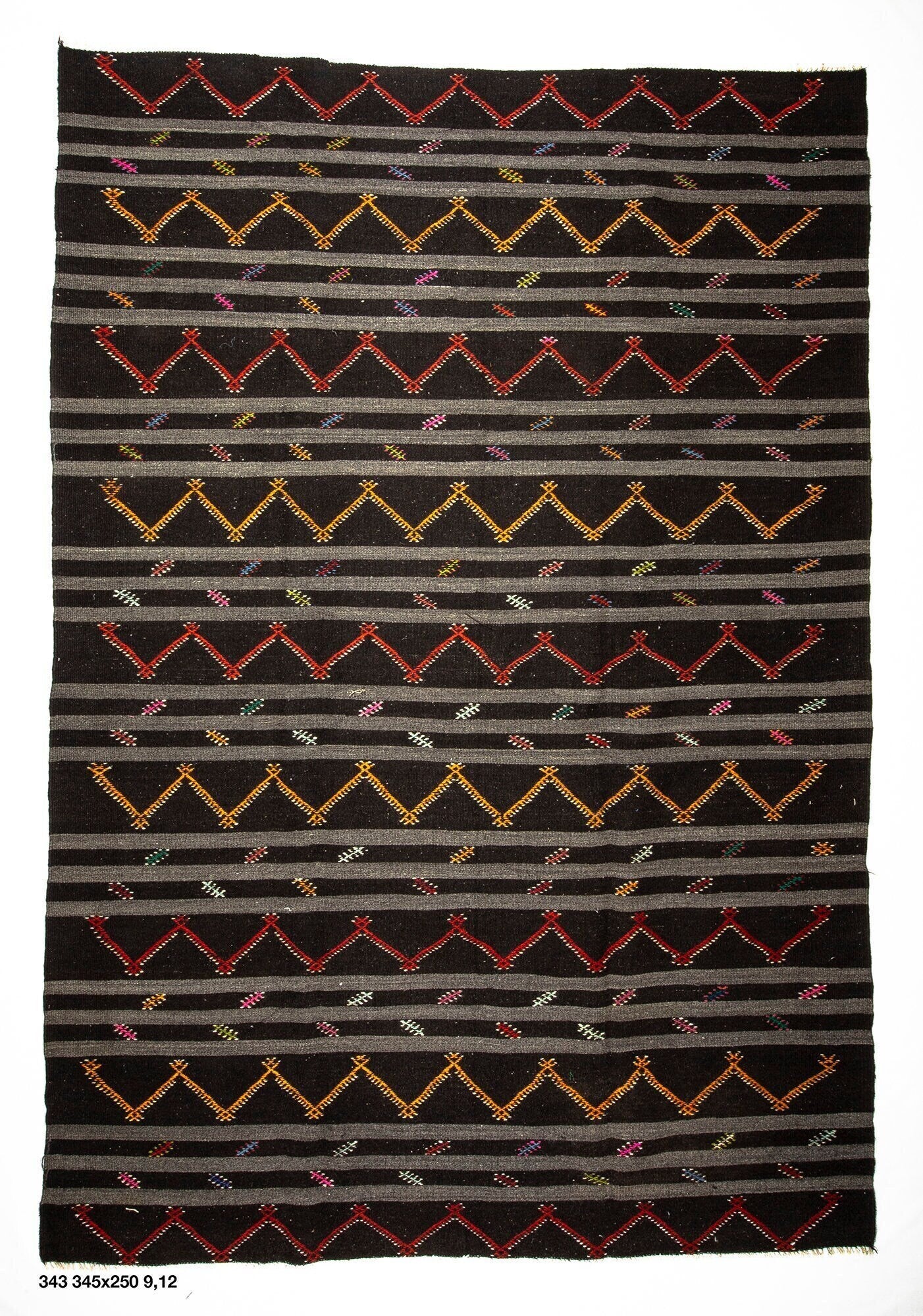 Kilim rug 8x11, Handmade rug, Ethnic rug, Turkish kilim rug, Area rug 8x11 ,Large kilim rug 8x11, Oversize rug, Vintage kilim, 343