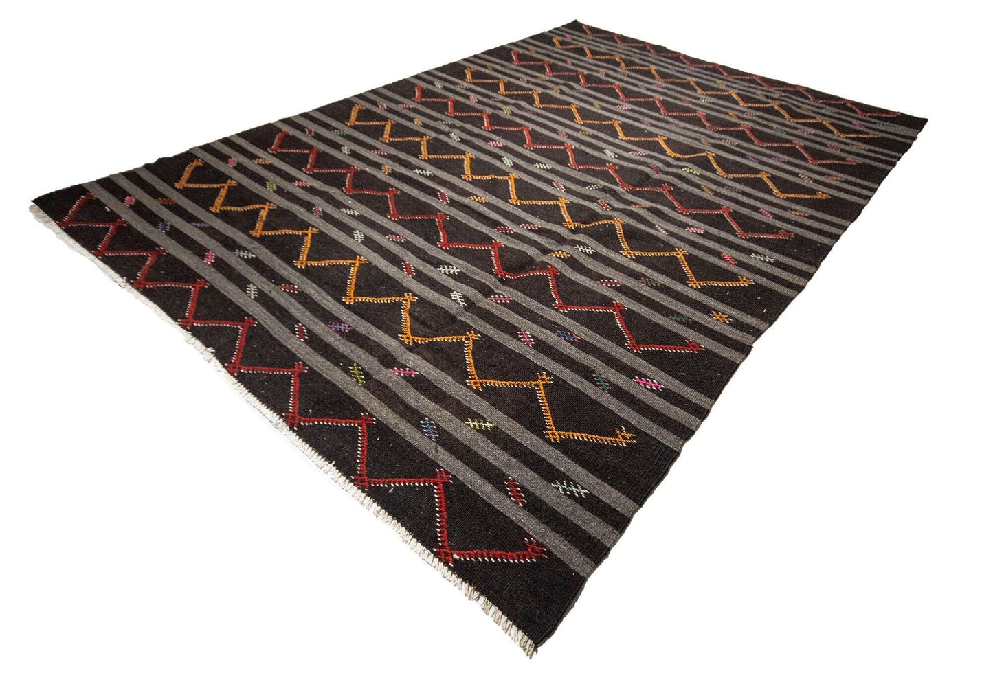Kilim rug 8x11, Handmade rug, Ethnic rug, Turkish kilim rug, Area rug 8x11 ,Large kilim rug 8x11, Oversize rug, Vintage kilim, 343