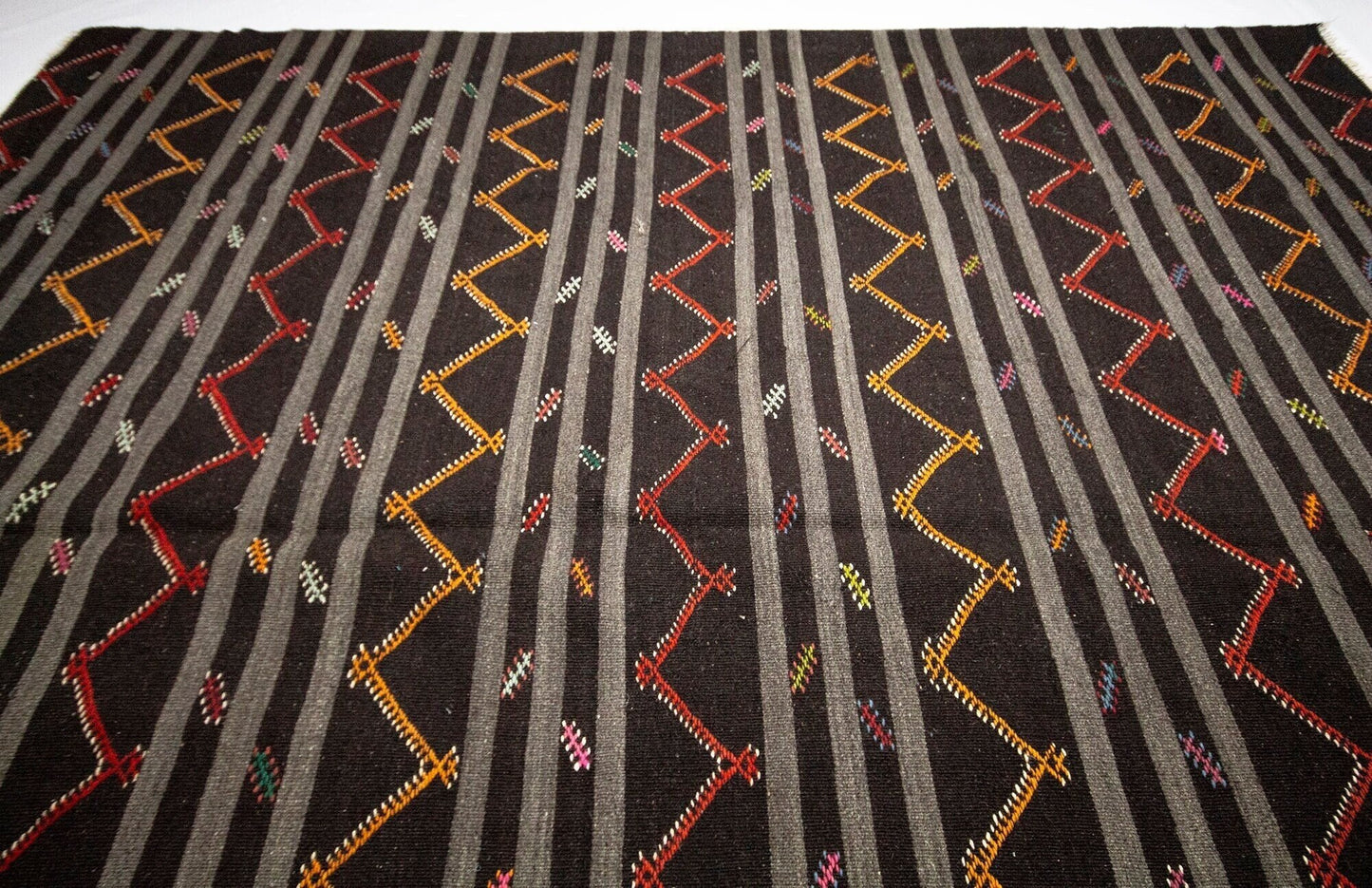 Kilim rug 8x11, Handmade rug, Ethnic rug, Turkish kilim rug, Area rug 8x11 ,Large kilim rug 8x11, Oversize rug, Vintage kilim, 343