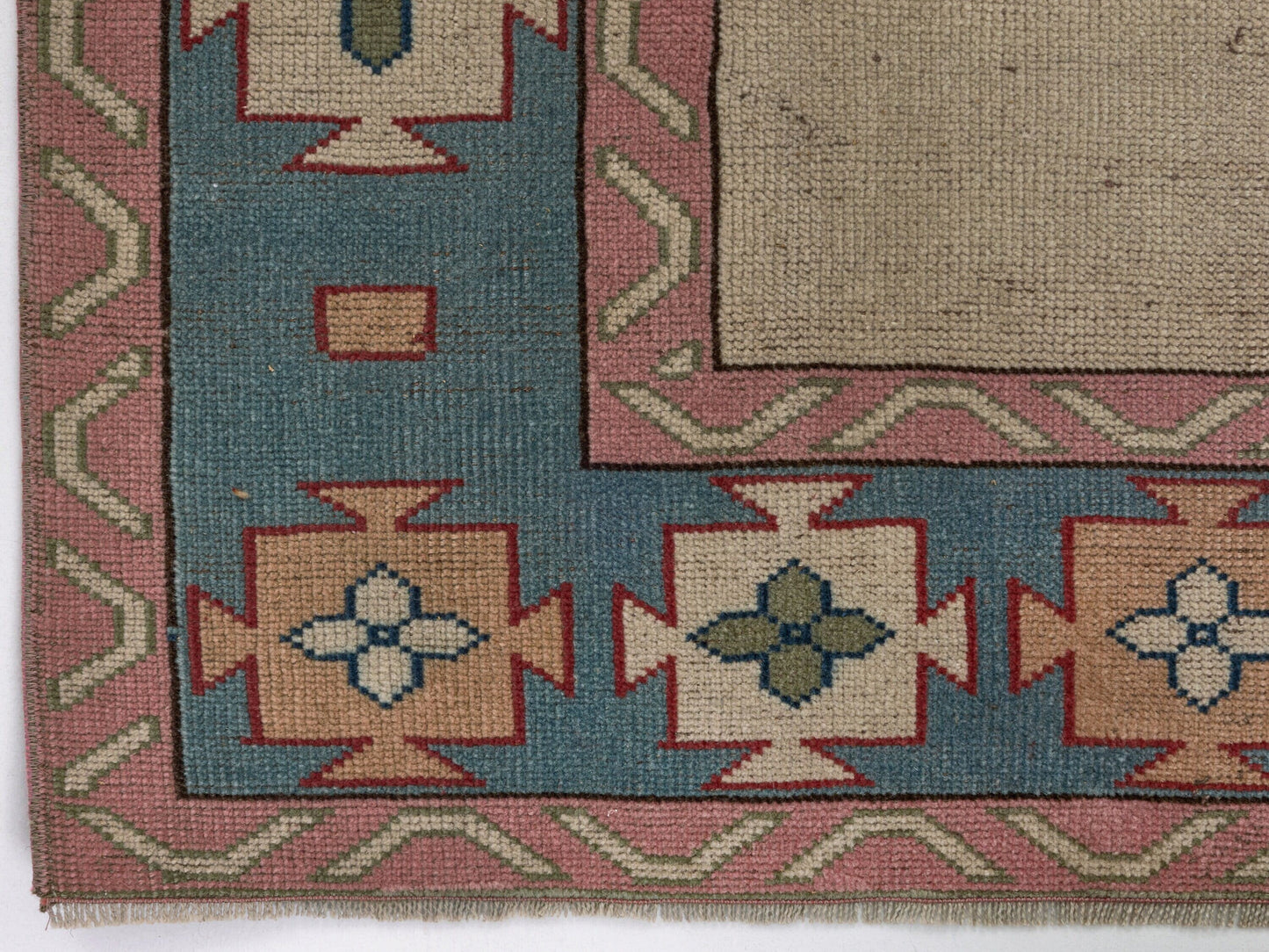 Antique Oushak Rug, Turkish rug, Vintage rug, Neutral rug, 5x7 Area rug, Carpet rug, Anatolia rug, Bedroom Oushak rug, Handmade rug,8789