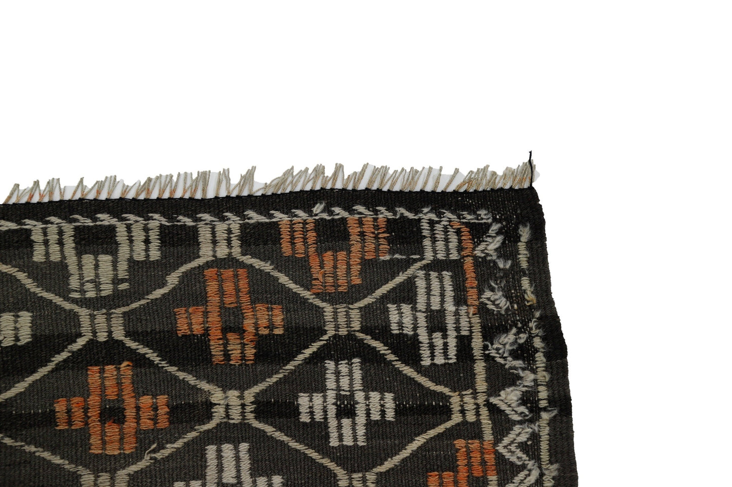 Primitive Rustic Rug, Kilim Rug 5x7, Turkish Anatolian Handmade Kilim Rug, Vintage Turkish Kilim Rug, Area Flat Weave Kilim Rug, 8044