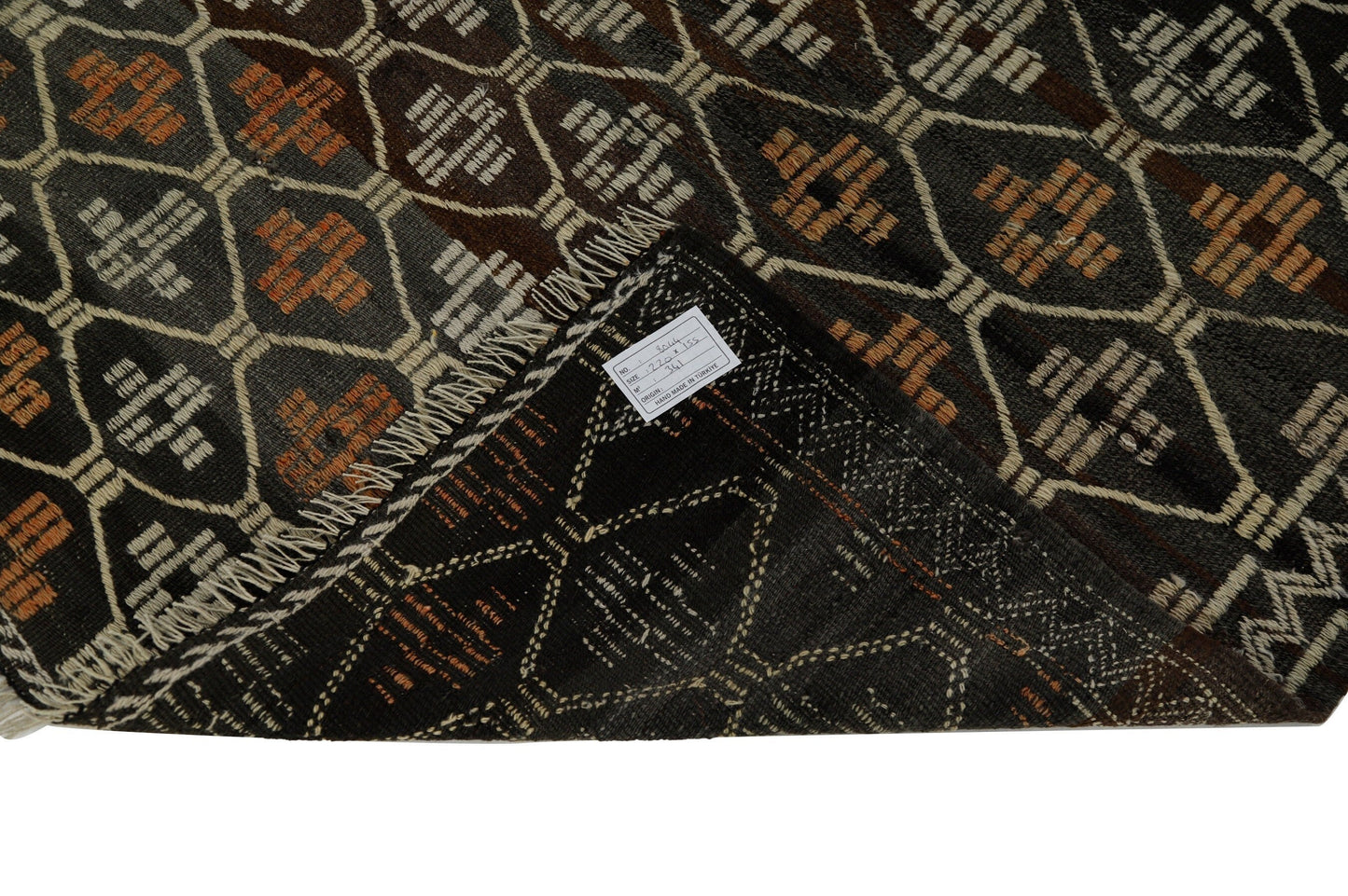 Primitive Rustic Rug, Kilim Rug 5x7, Turkish Anatolian Handmade Kilim Rug, Vintage Turkish Kilim Rug, Area Flat Weave Kilim Rug, 8044
