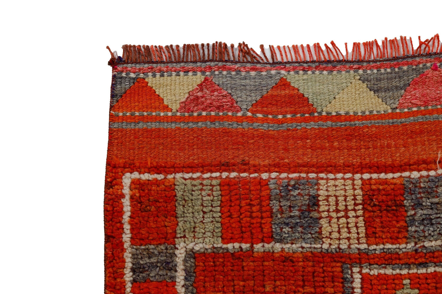 Bedroom Runner rug, Turkish Oushak Vintage Carpet Runner Rug, Hallway Floor Kitchen Runner Rug, Bohemian Rug, One of a kind, 7200
