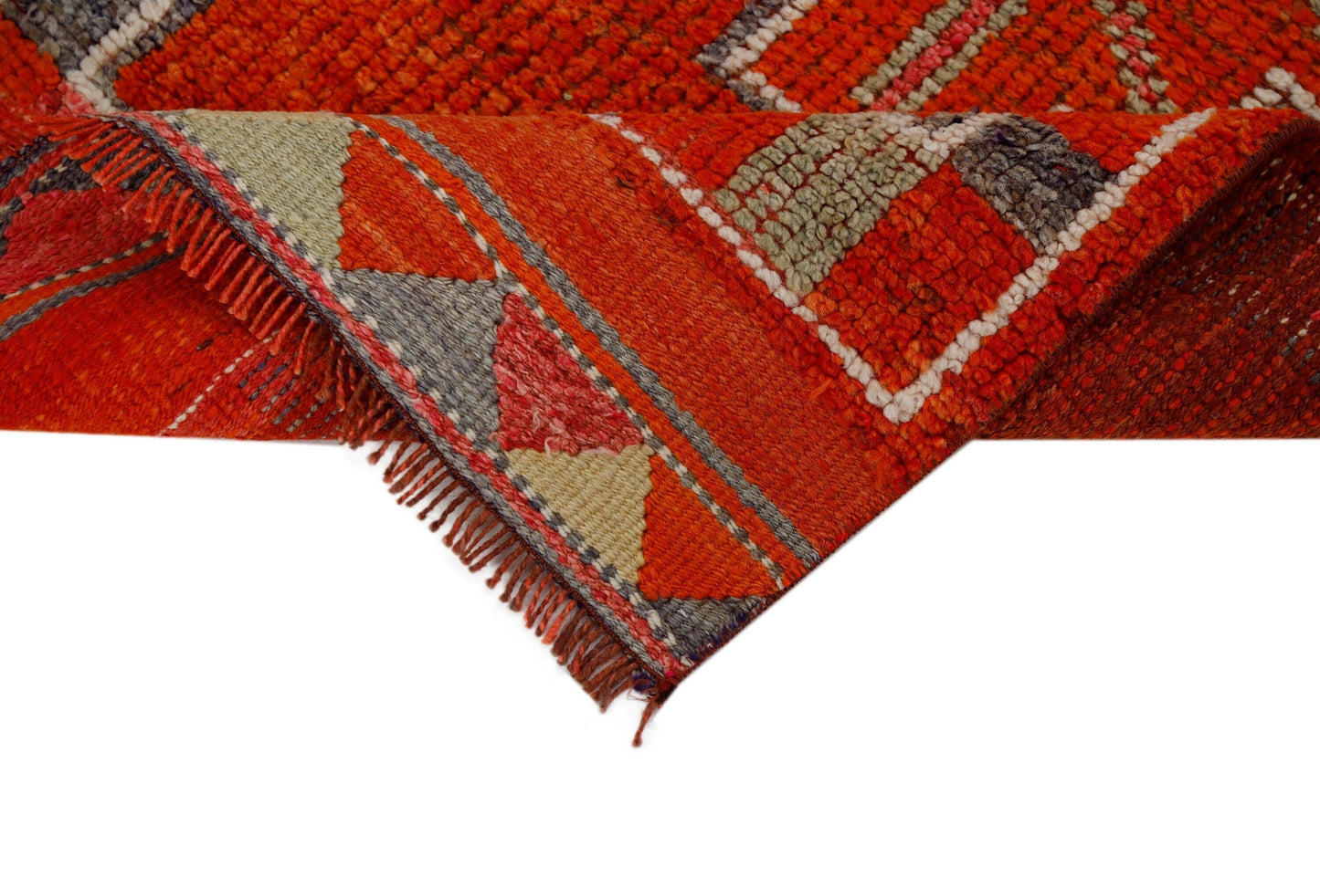 Bedroom Runner rug, Turkish Oushak Vintage Carpet Runner Rug, Hallway Floor Kitchen Runner Rug, Bohemian Rug, One of a kind, 7200