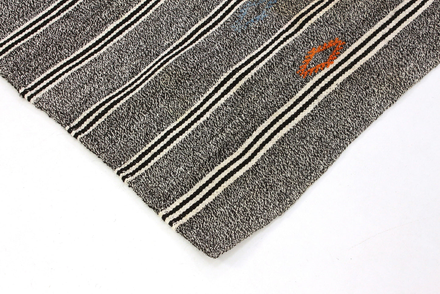 Kilim Rug, Turkish Kilim Rug 5x7, Vintage Kilim Rug, Area Kilim Rug, Kilim Rug Gray, Handmade Rug, Living Room Rug, Striped Kilim Rug, 4737