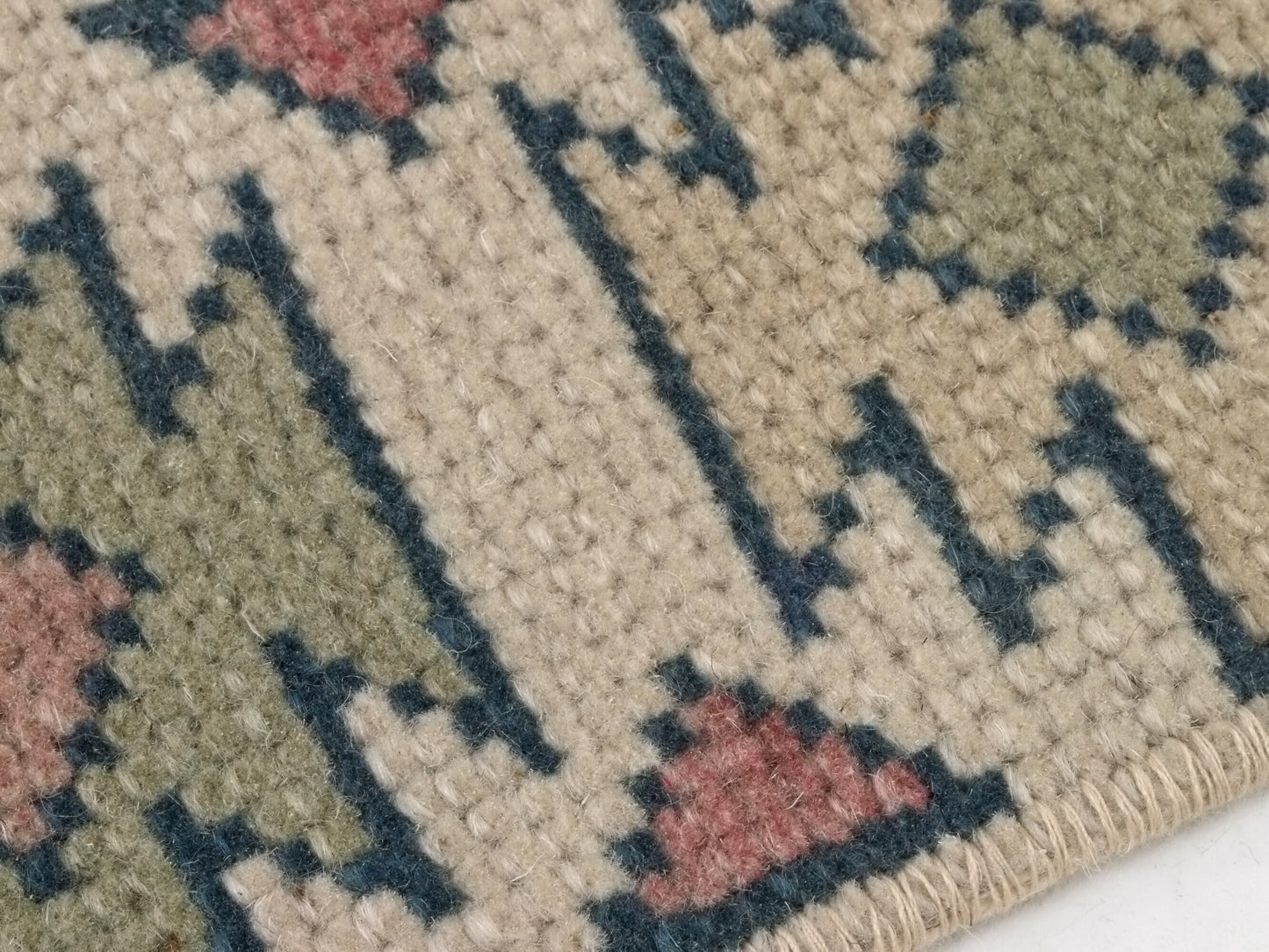 2x9 Turkish Oushak Vintage Runner rug, Anatolia Handmade Runner Rug, Kitchen runner, Hallway runner, Carpet runner, Bedroom rug, 8666