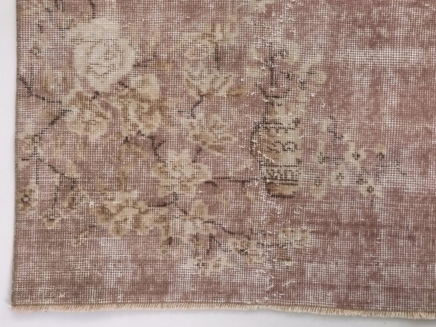 Pink Oushak rug, 6x9 Turkish rug, Carpet rug, Vintage rug, Area rug, Handmade rug, Antique rug, Turkish carpet, Neutral rug,10318