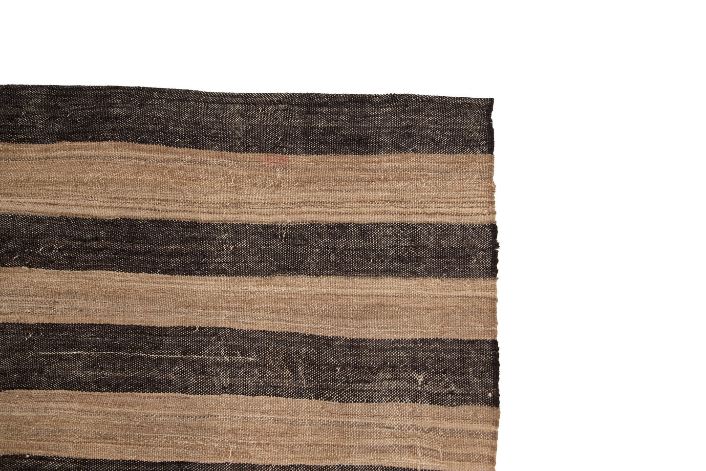 Organic Brown Kilim Rug, Turkish Kilim, Neutral Vintage Rug, Turkish Rug, Handmade Flat Weave Area Rug, Brown Rug 8x11, Old Kilim Rug, 7172