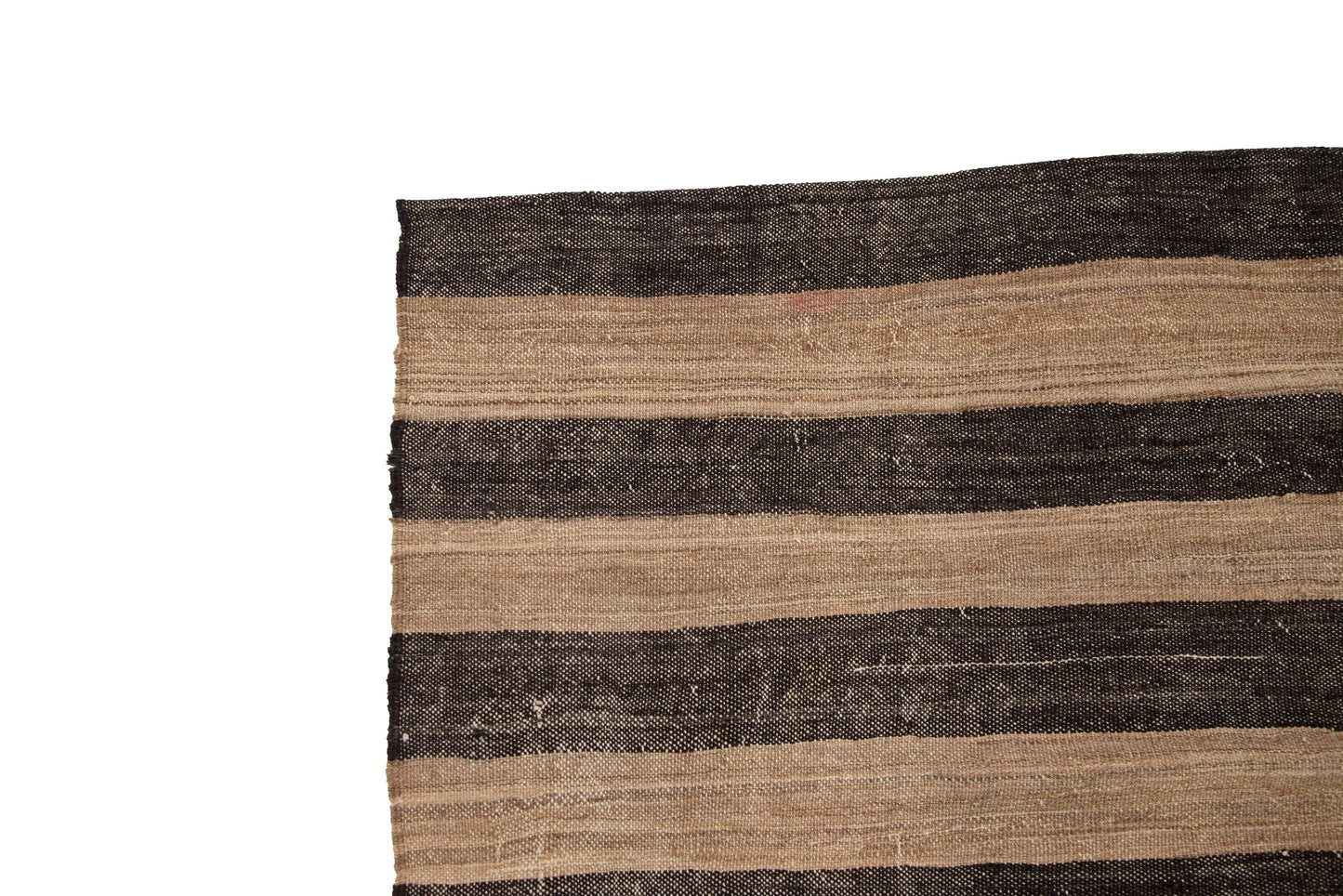Organic Brown Kilim Rug, Turkish Kilim, Neutral Vintage Rug, Turkish Rug, Handmade Flat Weave Area Rug, Brown Rug 8x11, Old Kilim Rug, 7172