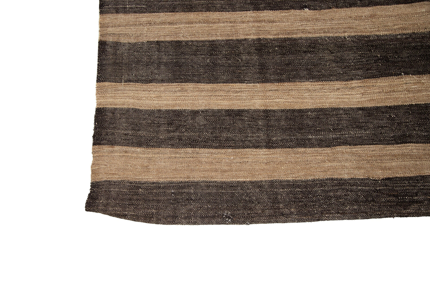Organic Brown Kilim Rug, Turkish Kilim, Neutral Vintage Rug, Turkish Rug, Handmade Flat Weave Area Rug, Brown Rug 8x11, Old Kilim Rug, 7172