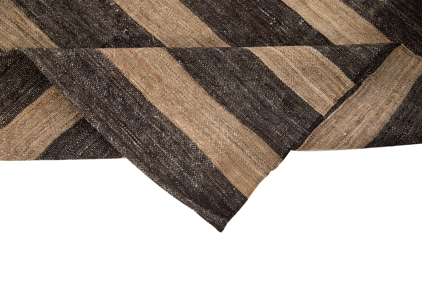 Organic Brown Kilim Rug, Turkish Kilim, Neutral Vintage Rug, Turkish Rug, Handmade Flat Weave Area Rug, Brown Rug 8x11, Old Kilim Rug, 7172