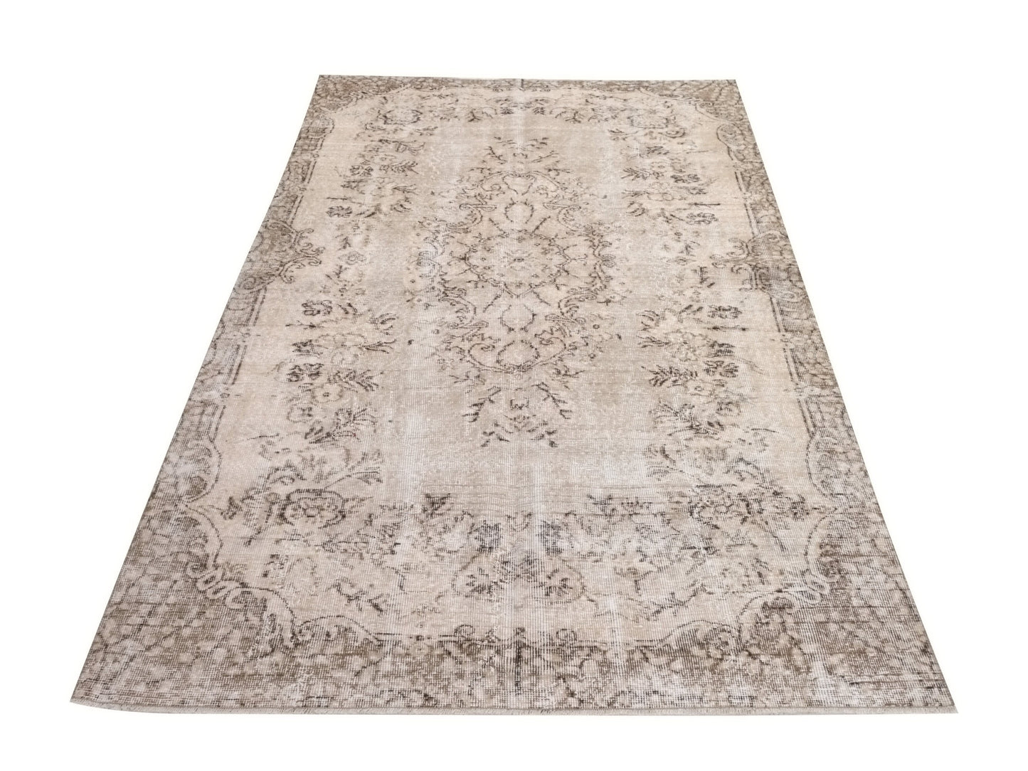 Oushak Rug, Vintage Rug, Turkish Rug, Faded rug, Area rug, Unique rug, 5x9 Rug, Natural rug, Farmhouse Turkish rug, Living room rug, 10254