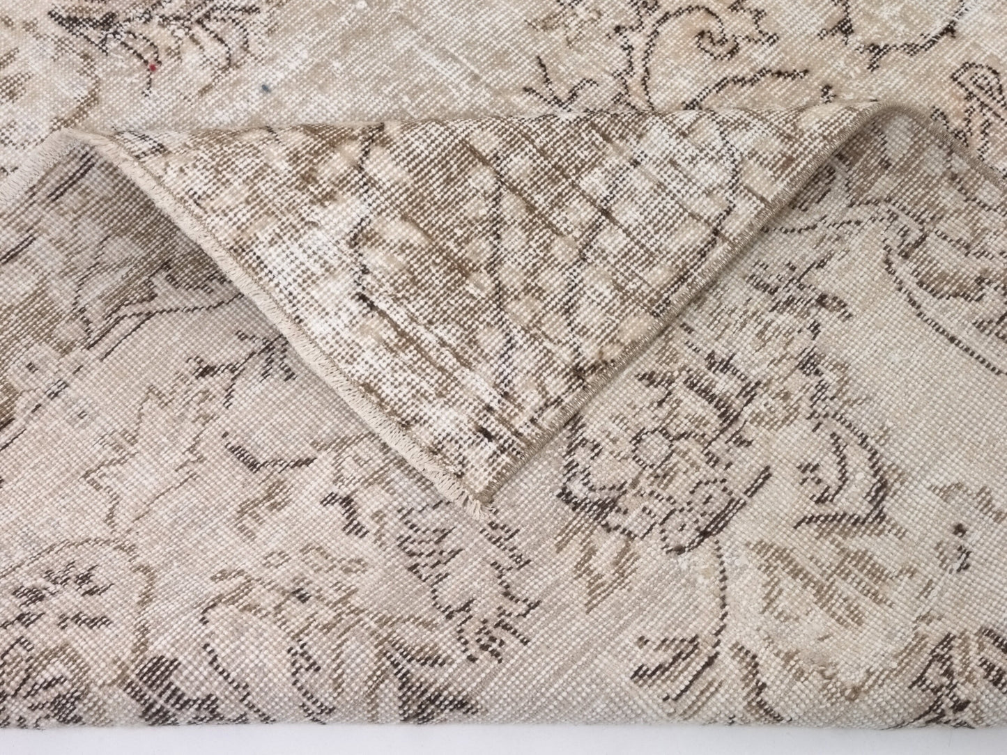 Oushak Rug, Vintage Rug, Turkish Rug, Faded rug, Area rug, Unique rug, 5x9 Rug, Natural rug, Farmhouse Turkish rug, Living room rug, 10254