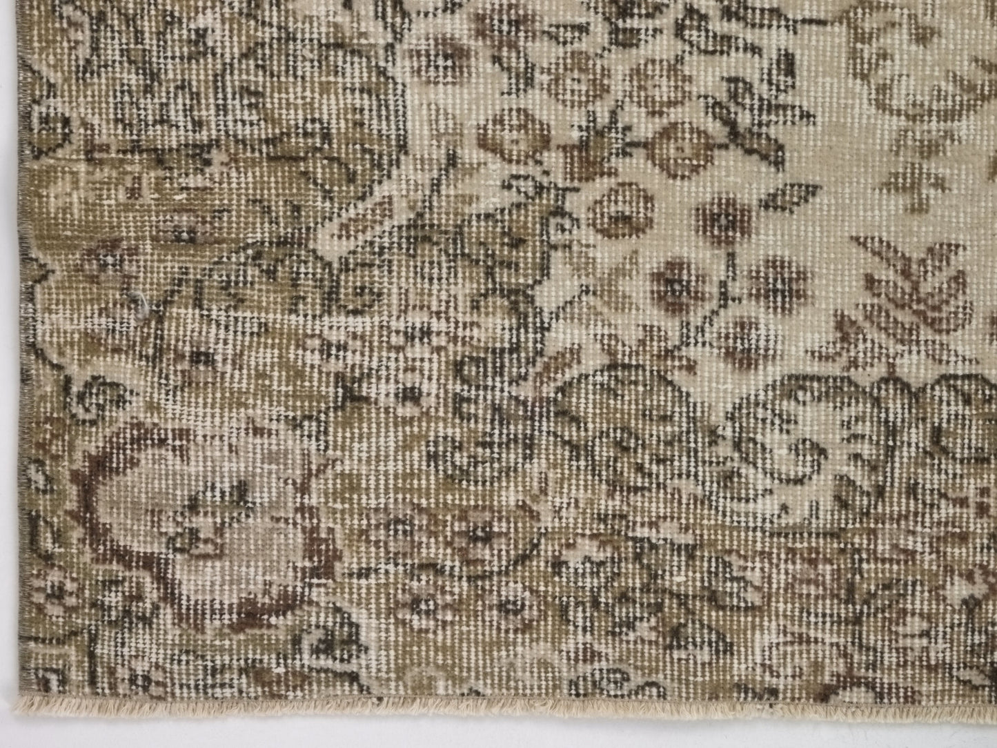 Carpet rug ,Turkish Wool rug, Vintage Neutral rug,Bedroom rug, 5x8 Rug, Area Oushak rug ,Faded rug, Vintage Turkish Oushak rug ,10240
