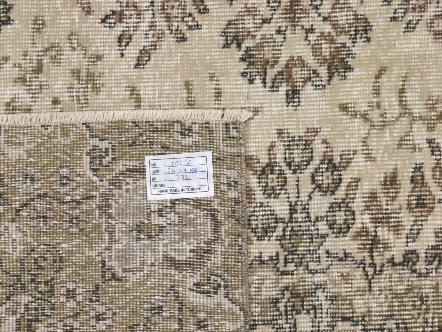 Carpet rug ,Turkish Wool rug, Vintage Neutral rug,Bedroom rug, 5x8 Rug, Area Oushak rug ,Faded rug, Vintage Turkish Oushak rug ,10240