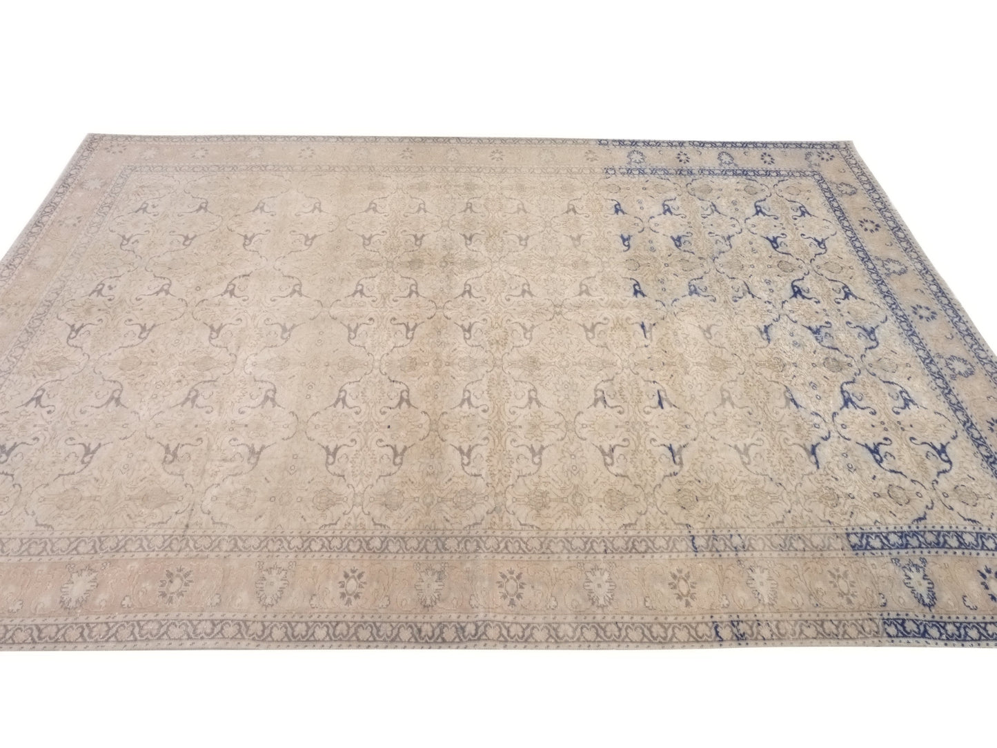 Oushak Rug, Area Rug, Carpet rug, Vintage rug, Handmade rug, Turkish rug, 7x9 rug, Distressed rug, One of a kind rug, Living room, 9475
