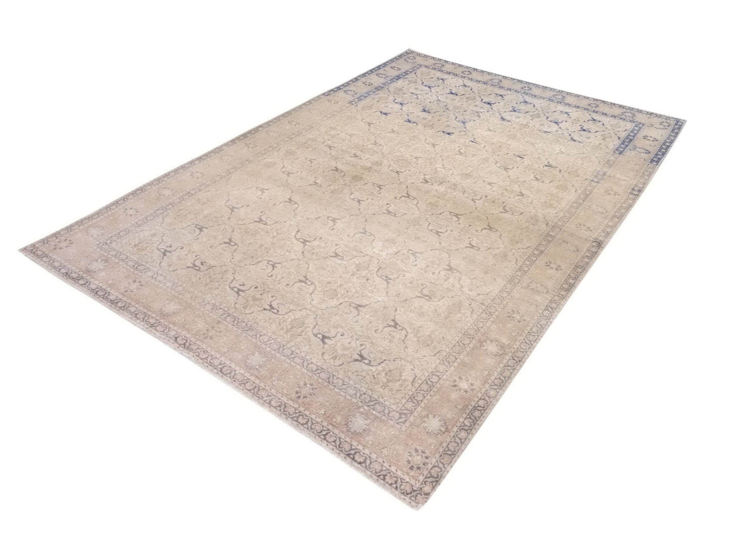 Oushak Rug, Area Rug, Carpet rug, Vintage rug, Handmade rug, Turkish rug, 7x9 rug, Distressed rug, One of a kind rug, Living room, 9475