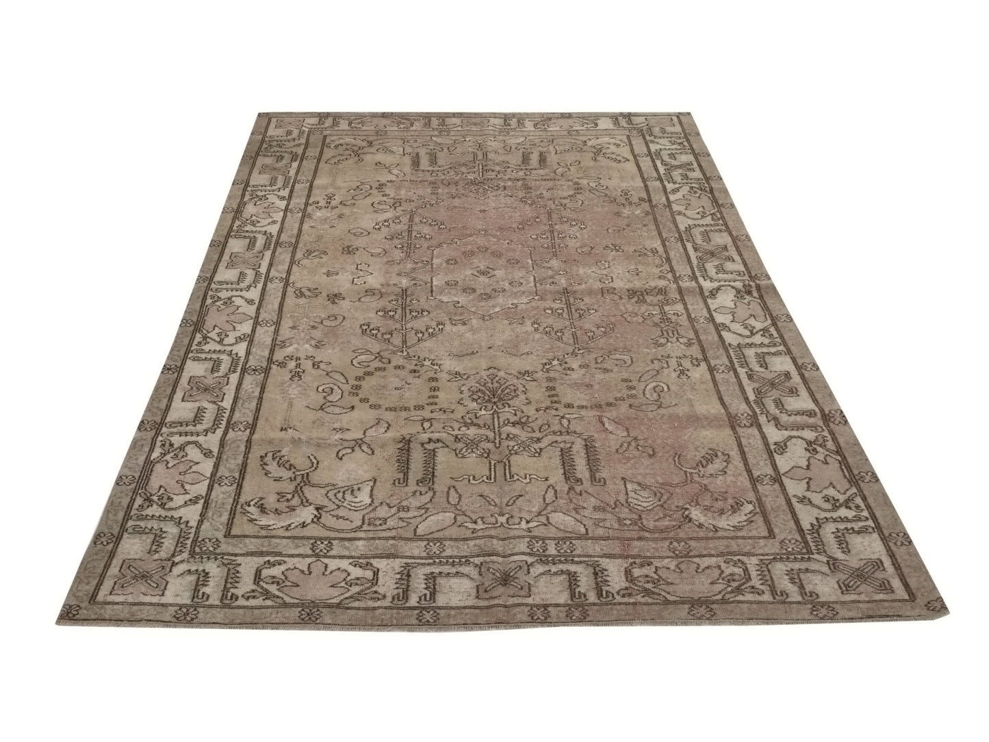 Rustic Area Rug 5x8, Turkish rug 5x8, Oushak Rug, Carpet rug, Handmade rug, Distressed rug, Worn Rug, Turkish Carpet, Antique rug, 9013