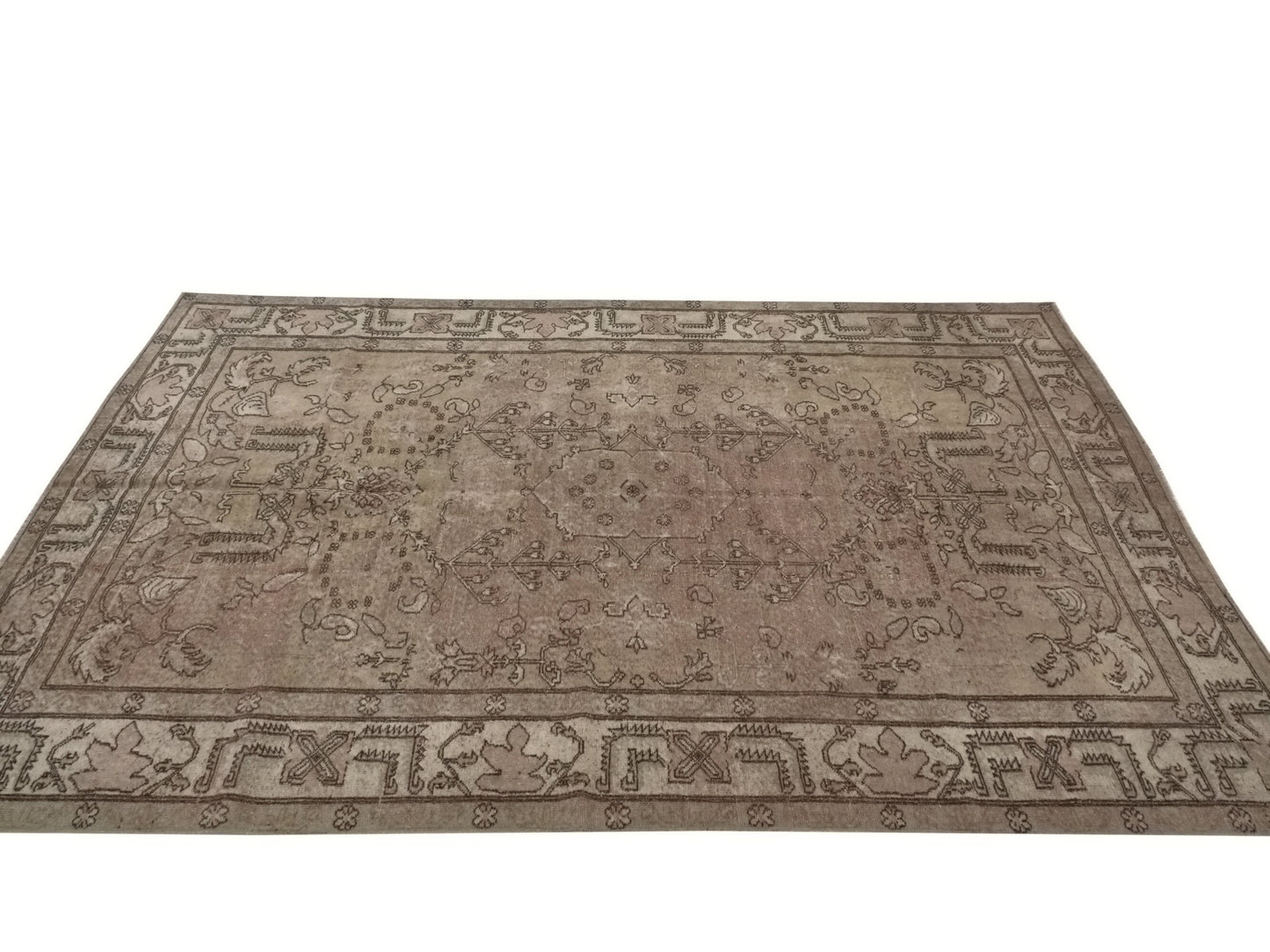 Rustic Area Rug 5x8, Turkish rug 5x8, Oushak Rug, Carpet rug, Handmade rug, Distressed rug, Worn Rug, Turkish Carpet, Antique rug, 9013