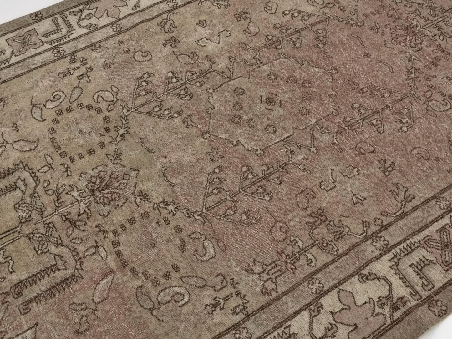 Rustic Area Rug 5x8, Turkish rug 5x8, Oushak Rug, Carpet rug, Handmade rug, Distressed rug, Worn Rug, Turkish Carpet, Antique rug, 9013