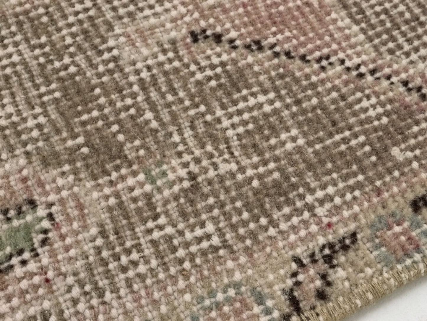 6x10 Oushak Rug Pastel, Neutral rug, Distressed rug, Turkish Vintage Oushak Rug, Handmade Area Coastal Carpet rug, 9012
