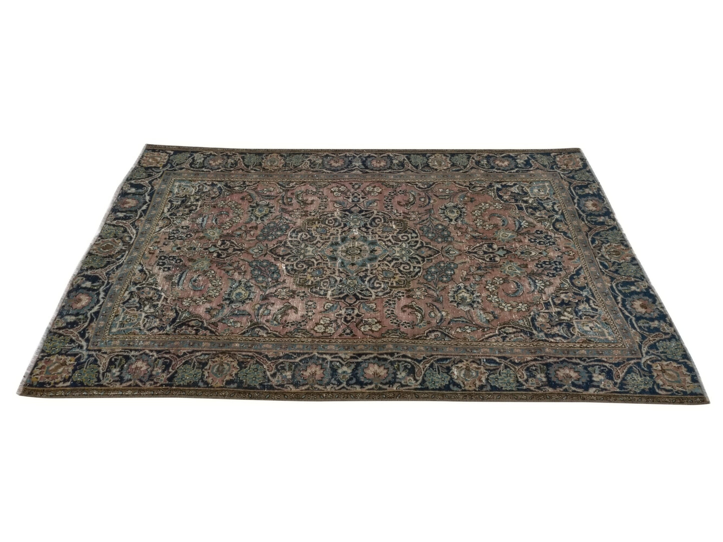 Persian Rug 4x6, Area rug, Oushak Rug, Vintage rug, Antique rug, Unique rug, Shabby Chic, Anatolia rug, Turkish Rug 4x6, Ethnic rug, 8944