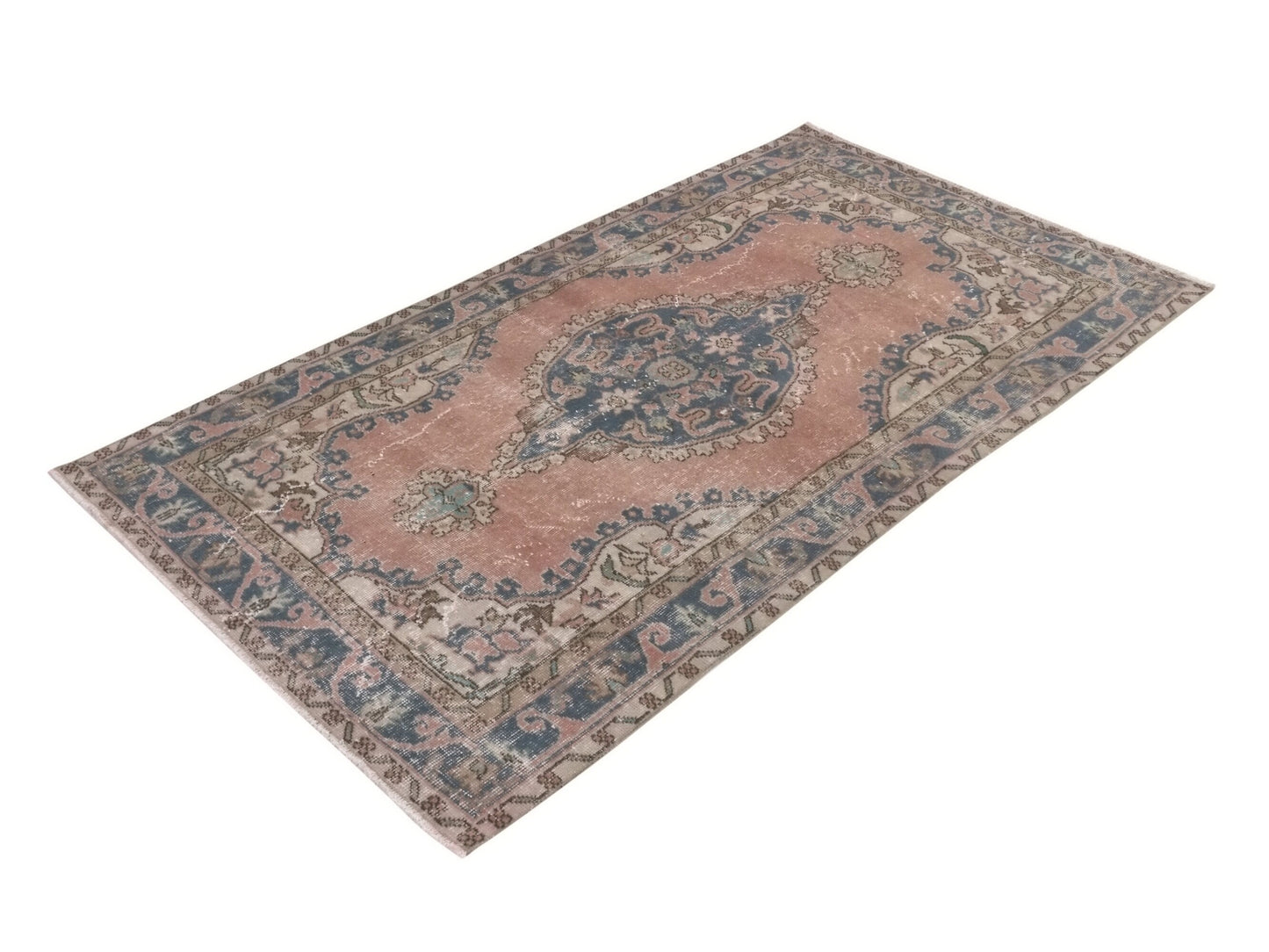 Bohemian Rug, Oushak Carpet rug, Turkish Rug, Vintage Rug, Bedroom rug, Turkey rug, Ethnic rug, 4x7 Rug, Hand Knotted rug, Carpet rug, 8941
