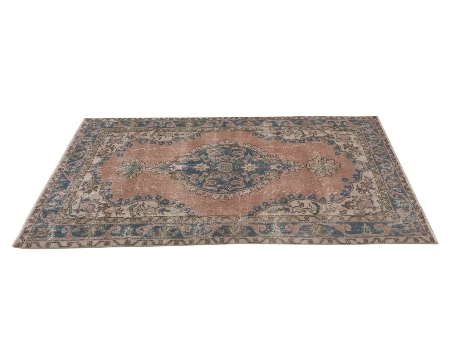 Bohemian Rug, Oushak Carpet rug, Turkish Rug, Vintage Rug, Bedroom rug, Turkey rug, Ethnic rug, 4x7 Rug, Hand Knotted rug, Carpet rug, 8941