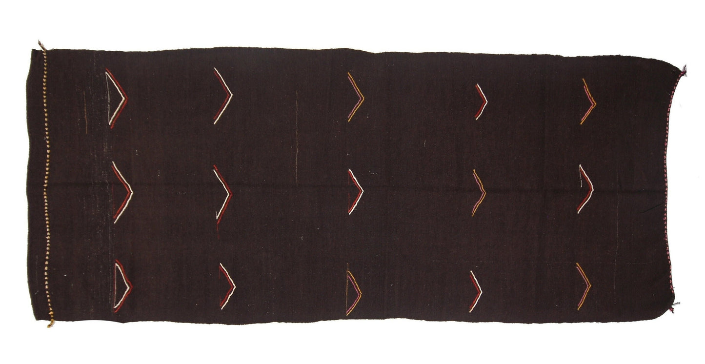 Kilim Rug 5x11, Turkish Kilim, Entryway Rug, Vintage Kilim Rug, Handmade Rug, Area Kilim Rug, Primitive Goat Hair Rug, Rug Kilim, 6108