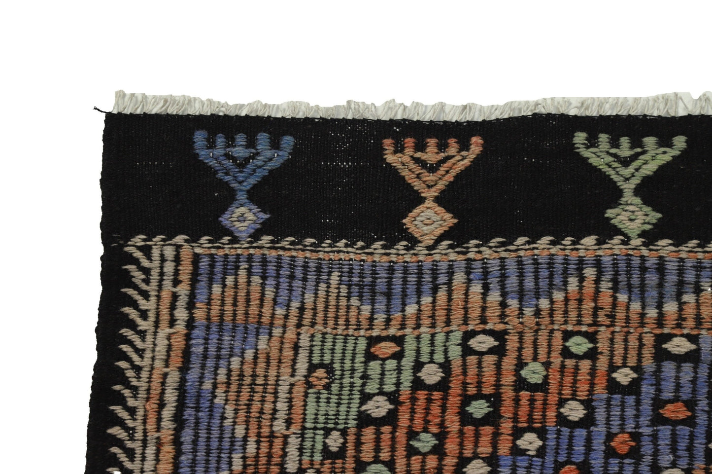 Kilim Rug 7x11, Vintage Kilim Rug, Turkish Faded Kilim Rug, Rug Kilim, Living Room Rug, Goat Hair Rug, Primitive Rug, Area Kilim Rug, 8171