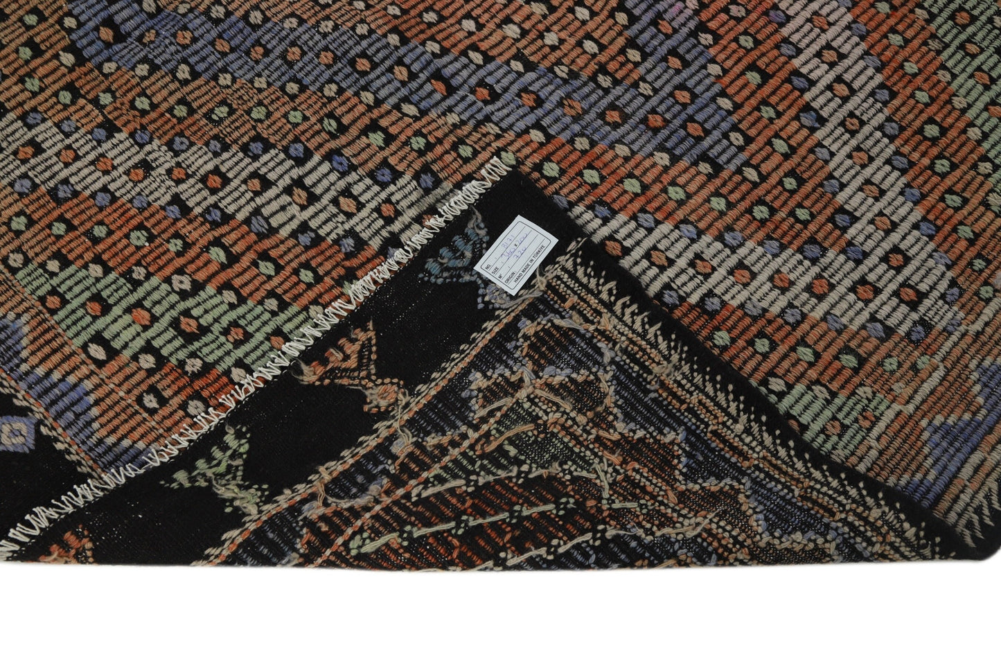 Kilim Rug 7x11, Vintage Kilim Rug, Turkish Faded Kilim Rug, Rug Kilim, Living Room Rug, Goat Hair Rug, Primitive Rug, Area Kilim Rug, 8171