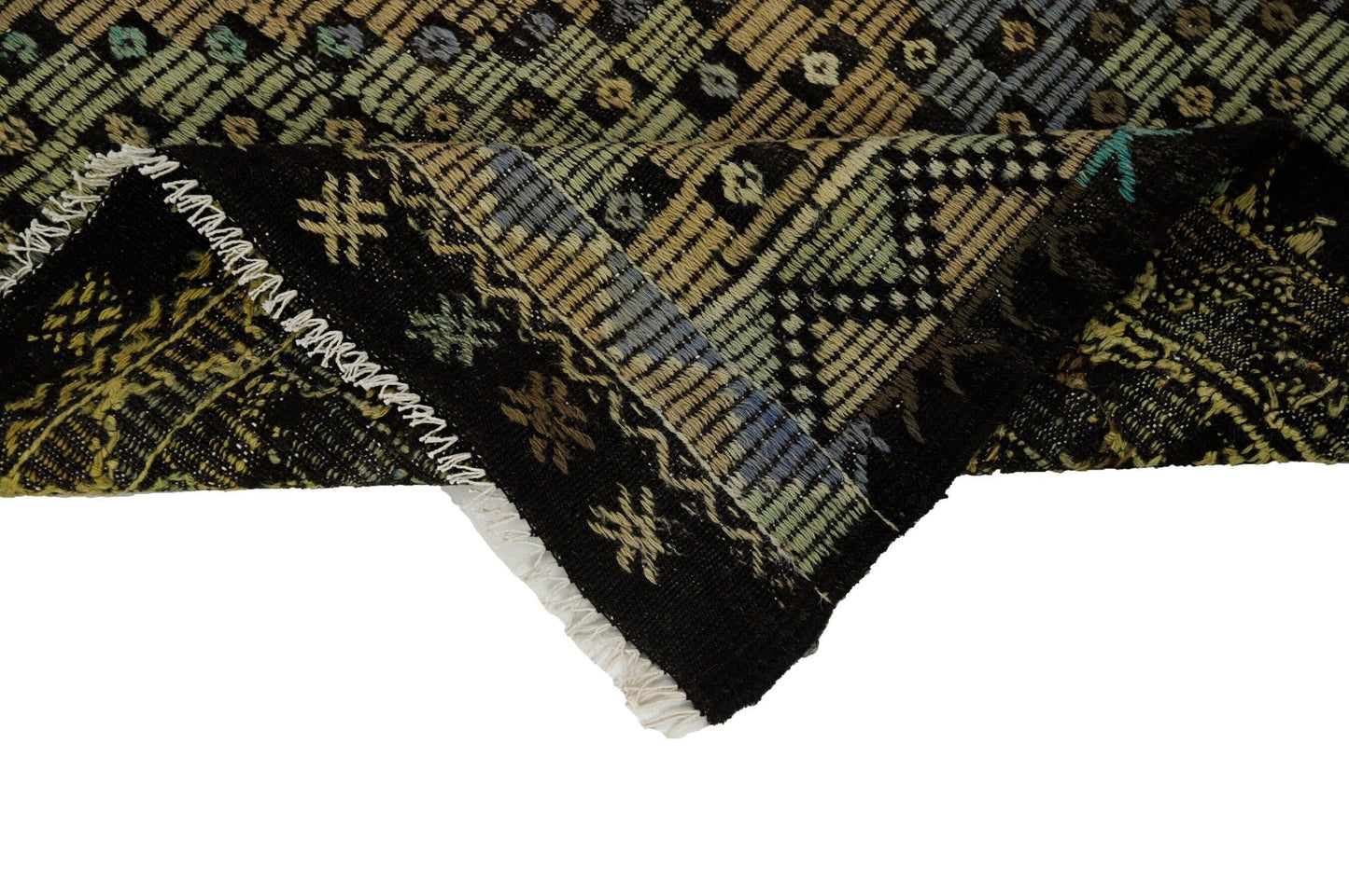 Rug Kilim 7X10, Handmade Kilim Rug, Turkish Antique Kilim Rug, Area Flat Weave Kilim Rug, Living Room Rug, Vintage Faded Kilim Rug, 8062