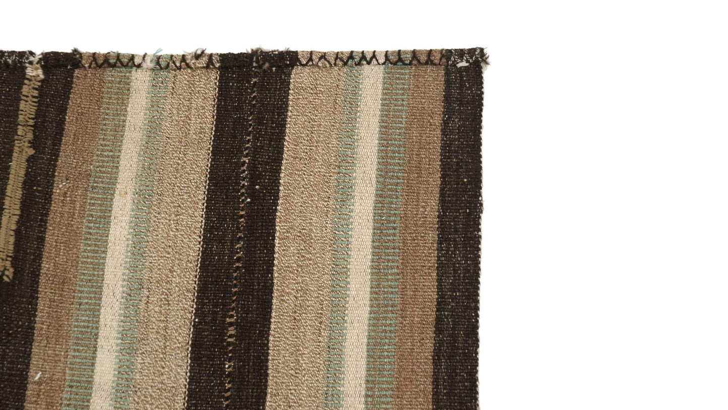 Turkish Kilim Rug, Vintage Striped Kilim Rug, Area Floor Kilim Rug, Living Room Rug, Kilim Rug 5x8, Handmade Flat Weave Kilim Rug, 6283