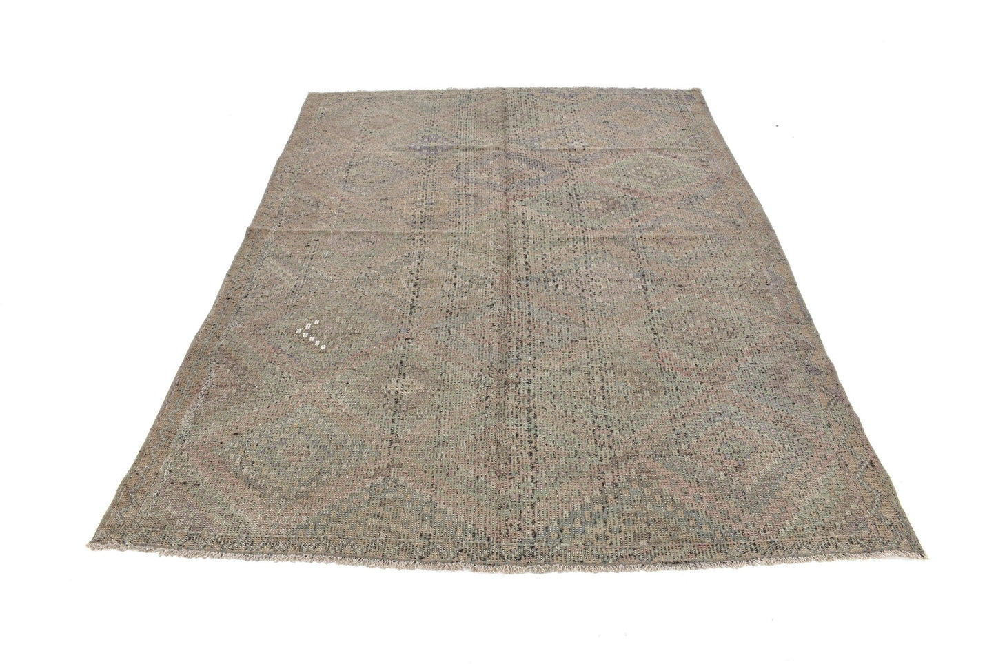 Vintage Kilim 6x9, Turkish Eclectic Kilim Rug, Handmade Muted Kilim Rug, Area Floor Kilim Rug,Bohemian Rug, Living Room Rug, Rug Kilim, 3239