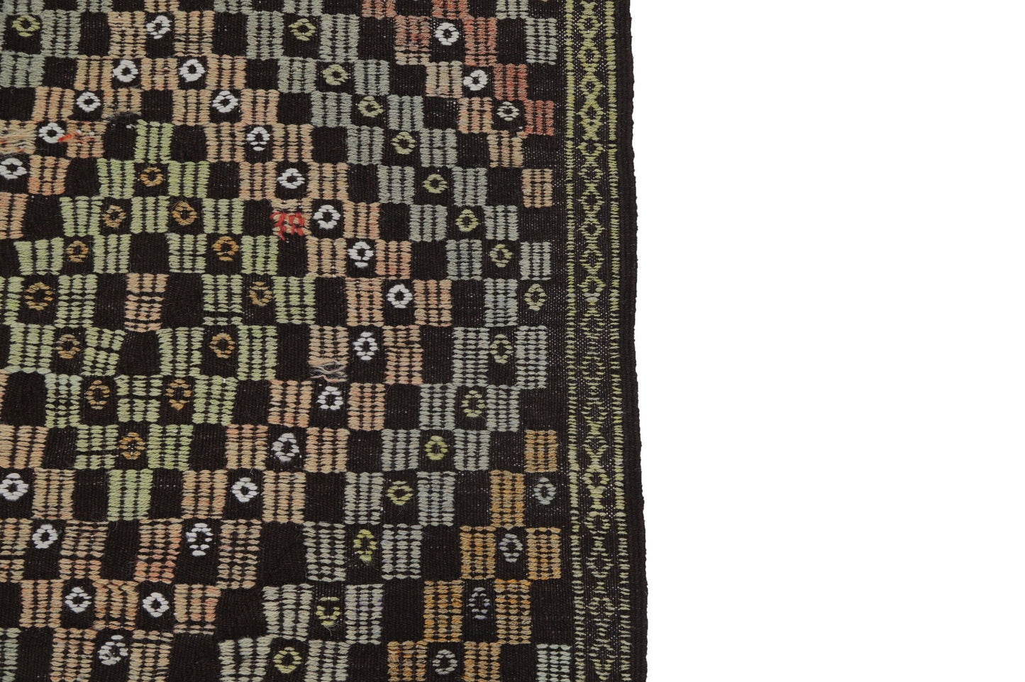 Handmade Unique Kilim Rug, Vintage Kilim 5x11, Area Muted Kilim Rug, Turkish Kilim Rug, Living Room Rug, Wool Rug, Bohemian Rug, 8116
