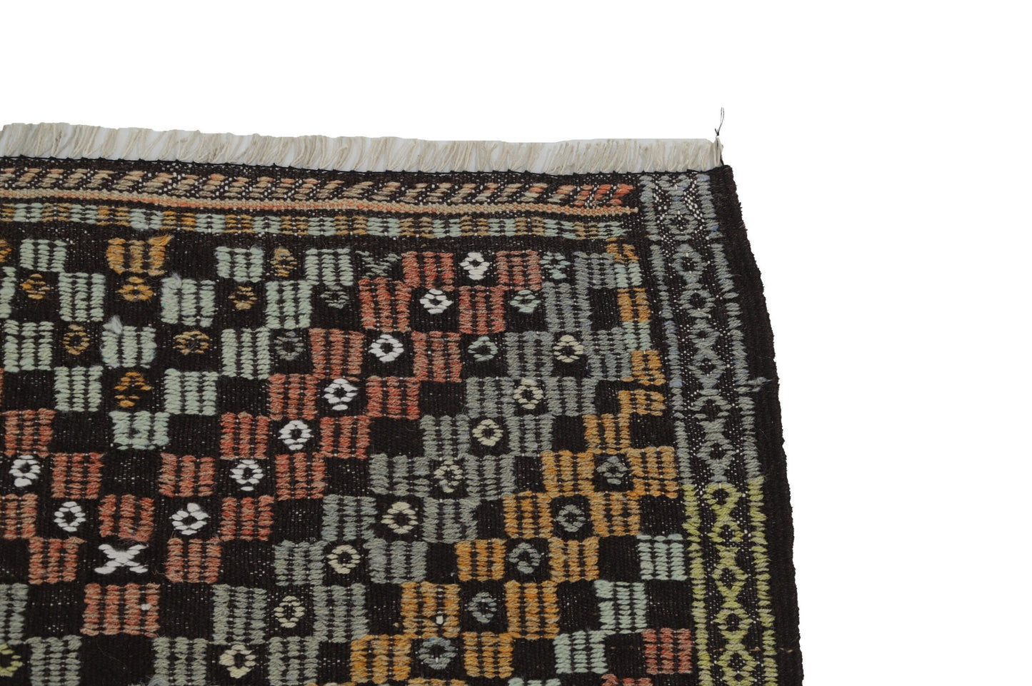 Handmade Unique Kilim Rug, Vintage Kilim 5x11, Area Muted Kilim Rug, Turkish Kilim Rug, Living Room Rug, Wool Rug, Bohemian Rug, 8116